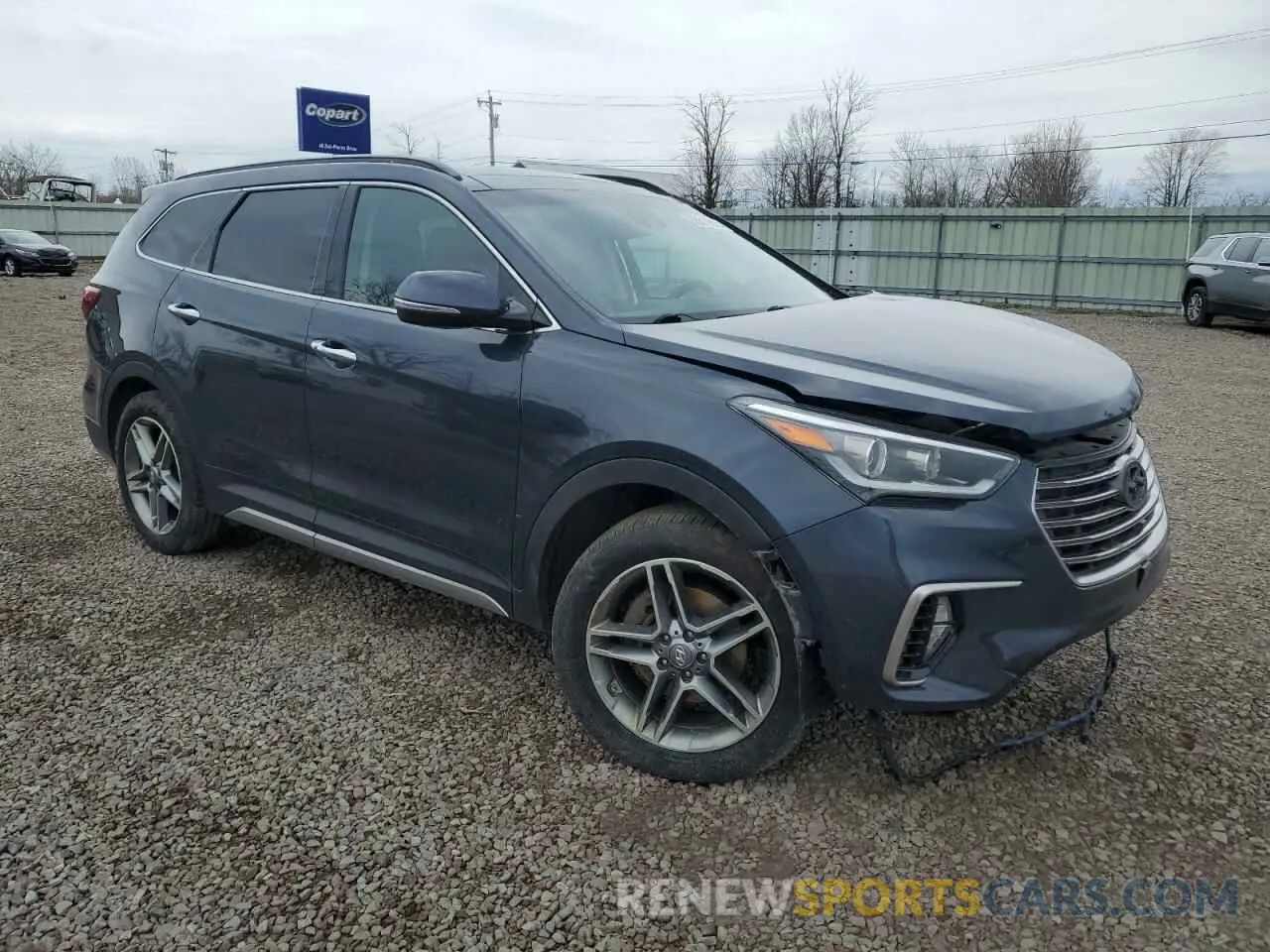 4 Photograph of a damaged car KM8SRDHF9KU305907 HYUNDAI SANTA FE 2019