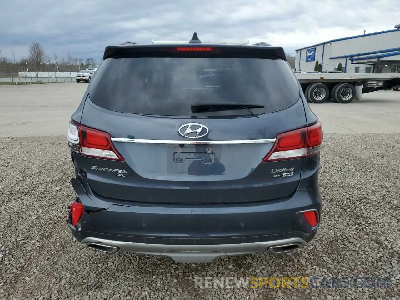 6 Photograph of a damaged car KM8SRDHF9KU305907 HYUNDAI SANTA FE 2019