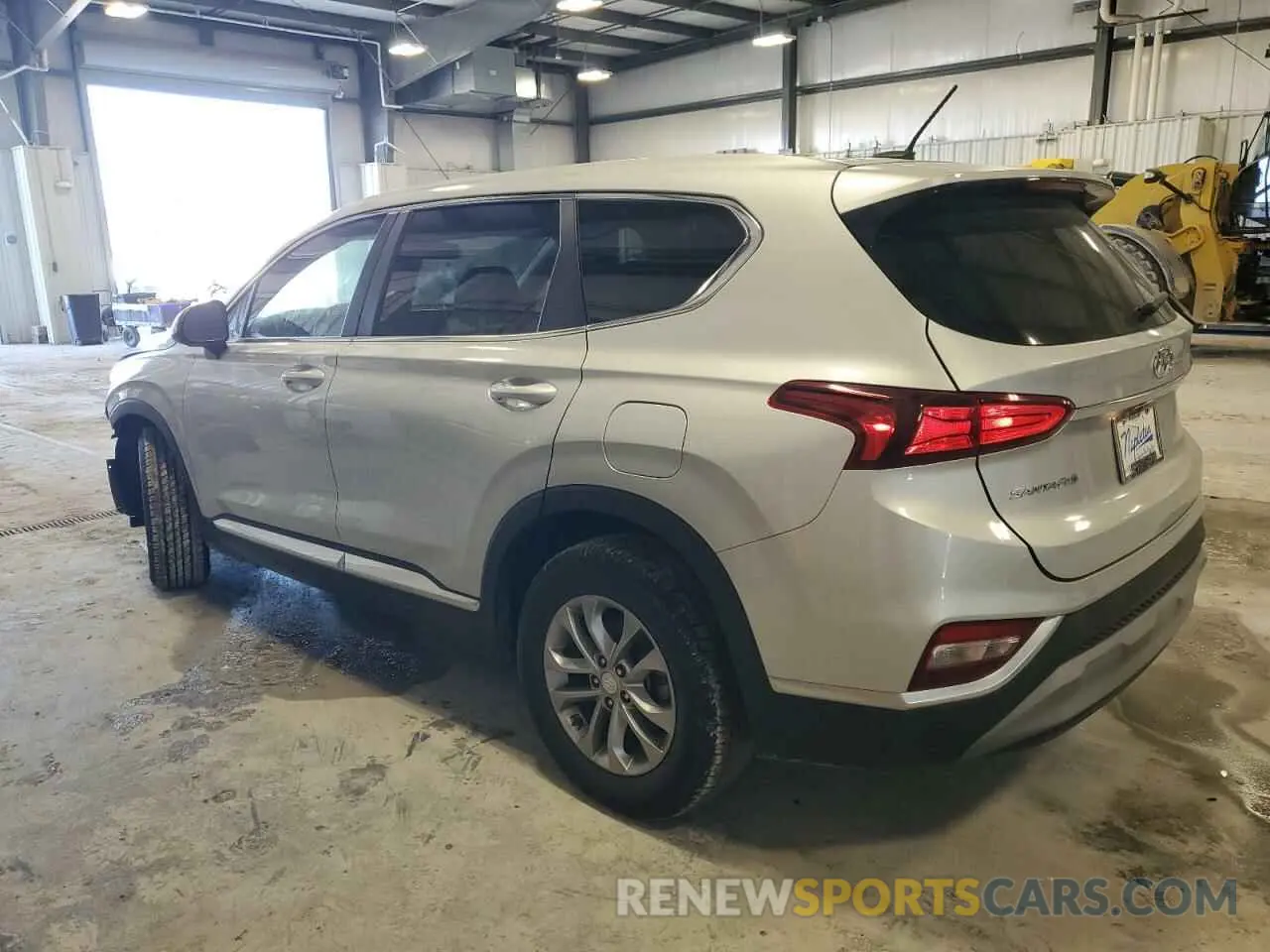 2 Photograph of a damaged car 5NMS23AD0LH142424 HYUNDAI SANTA FE 2020
