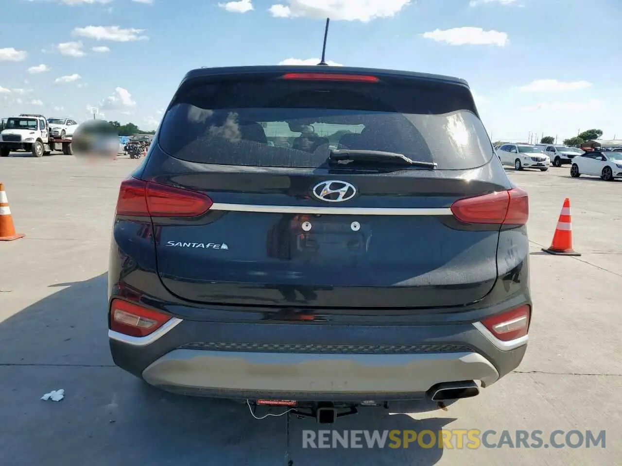 6 Photograph of a damaged car 5NMS23AD0LH160048 HYUNDAI SANTA FE 2020