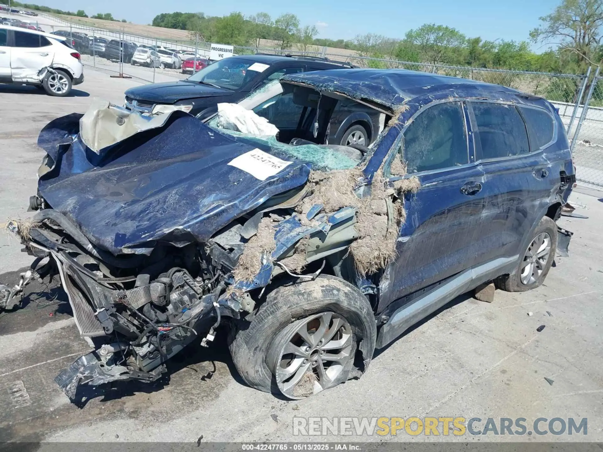 2 Photograph of a damaged car 5NMS23AD0LH165119 HYUNDAI SANTA FE 2020
