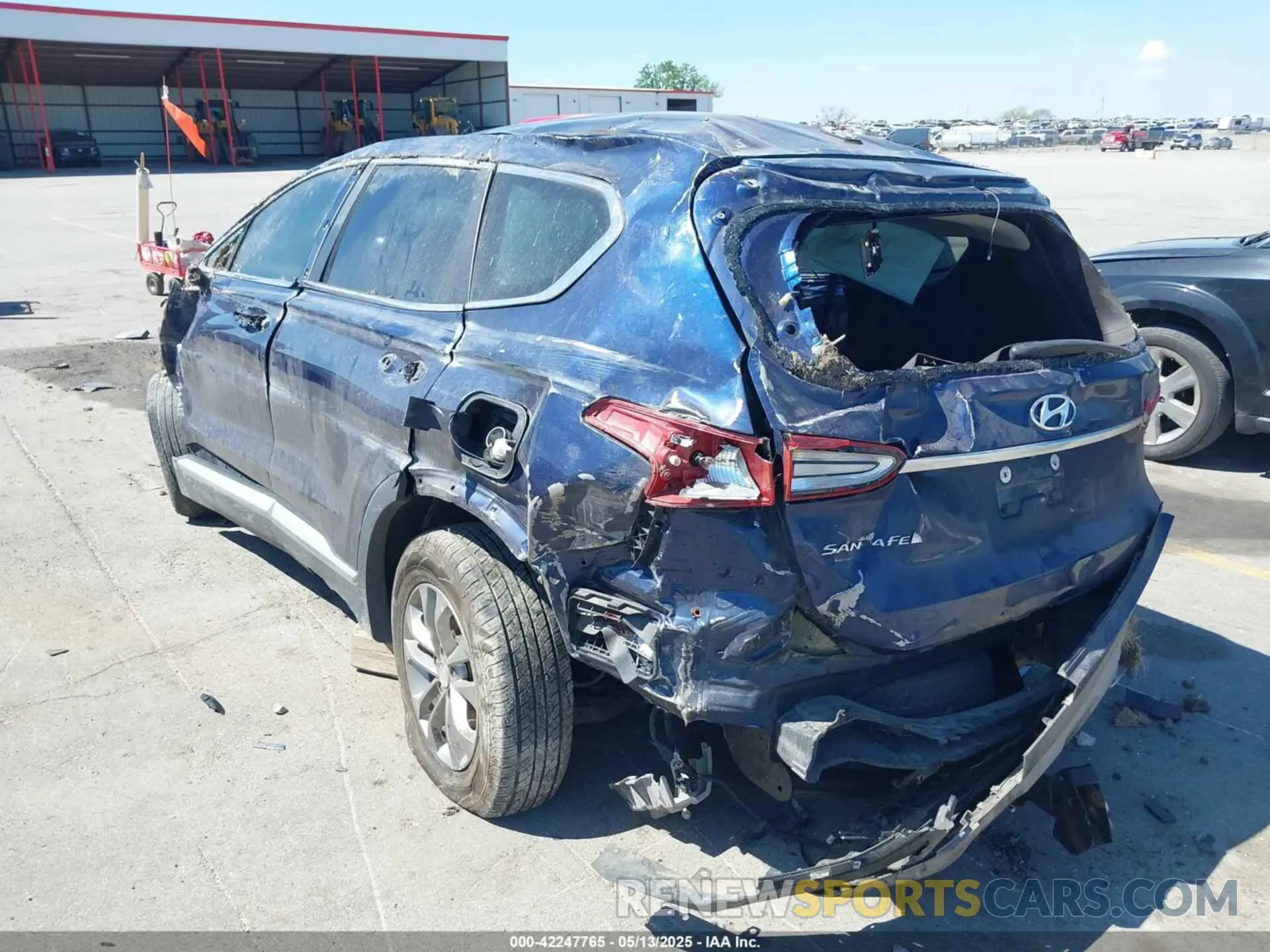 3 Photograph of a damaged car 5NMS23AD0LH165119 HYUNDAI SANTA FE 2020