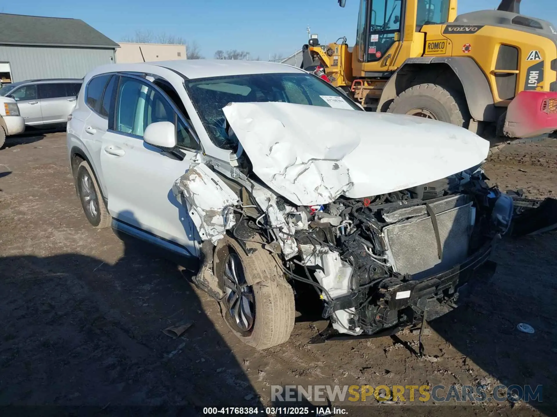 1 Photograph of a damaged car 5NMS23AD0LH266094 HYUNDAI SANTA FE 2020