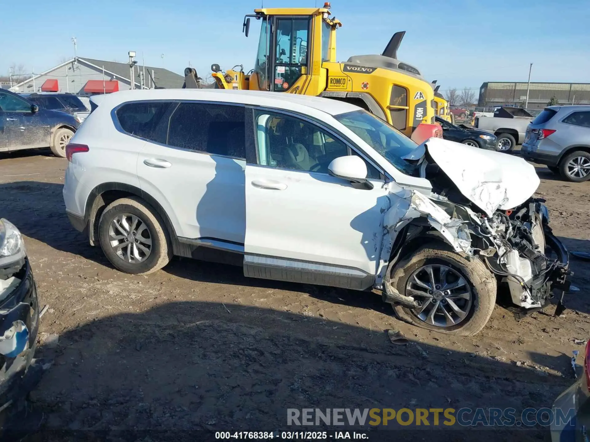 14 Photograph of a damaged car 5NMS23AD0LH266094 HYUNDAI SANTA FE 2020
