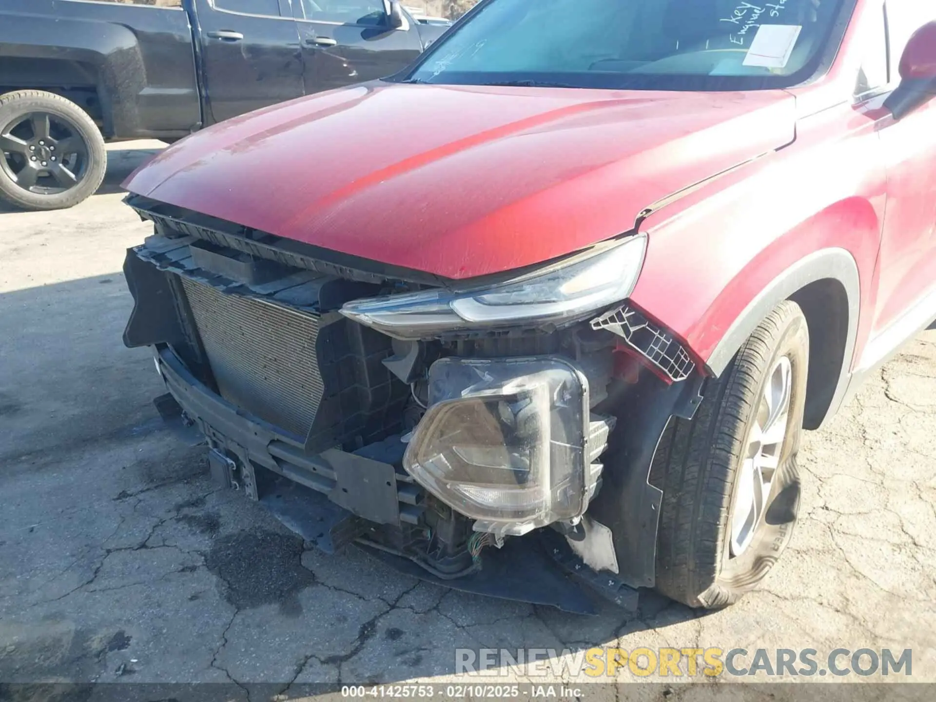 19 Photograph of a damaged car 5NMS23AD1LH137619 HYUNDAI SANTA FE 2020