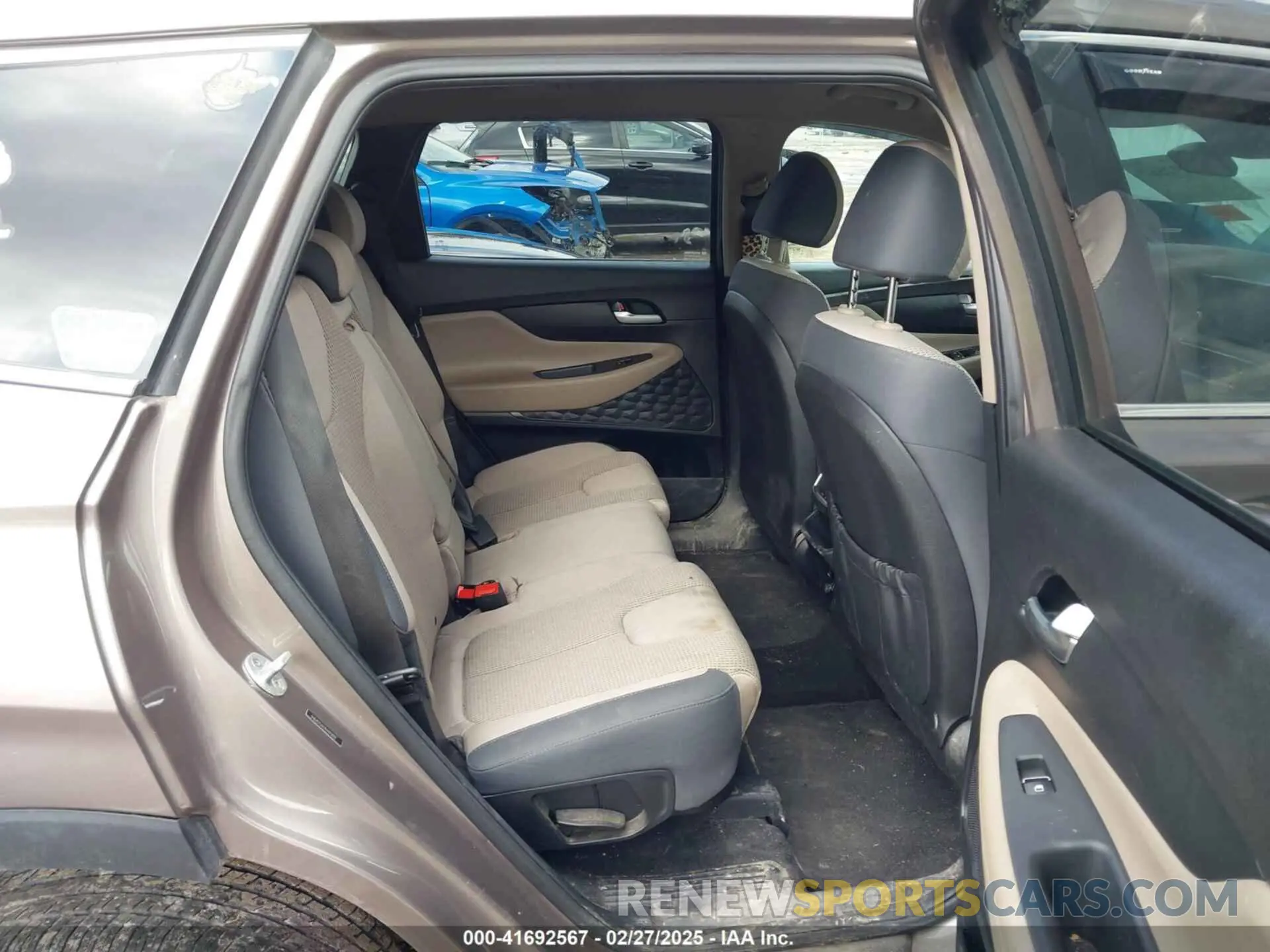 8 Photograph of a damaged car 5NMS23AD1LH143002 HYUNDAI SANTA FE 2020