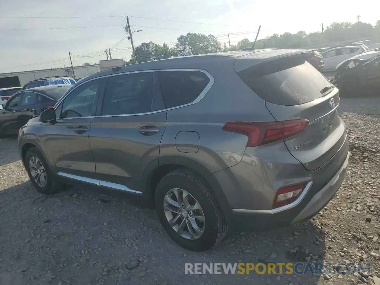 2 Photograph of a damaged car 5NMS23AD2LH146975 HYUNDAI SANTA FE 2020