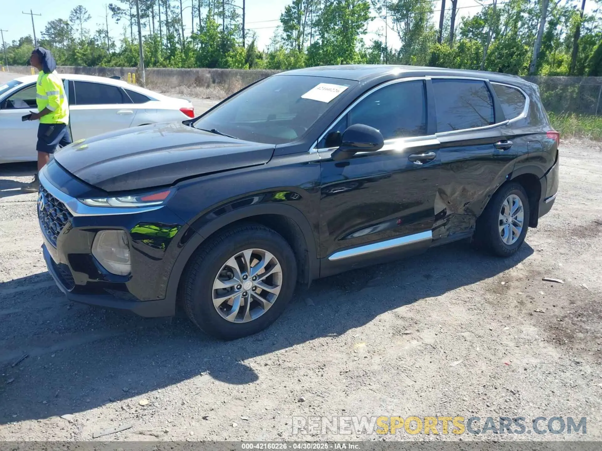 2 Photograph of a damaged car 5NMS23AD2LH160715 HYUNDAI SANTA FE 2020