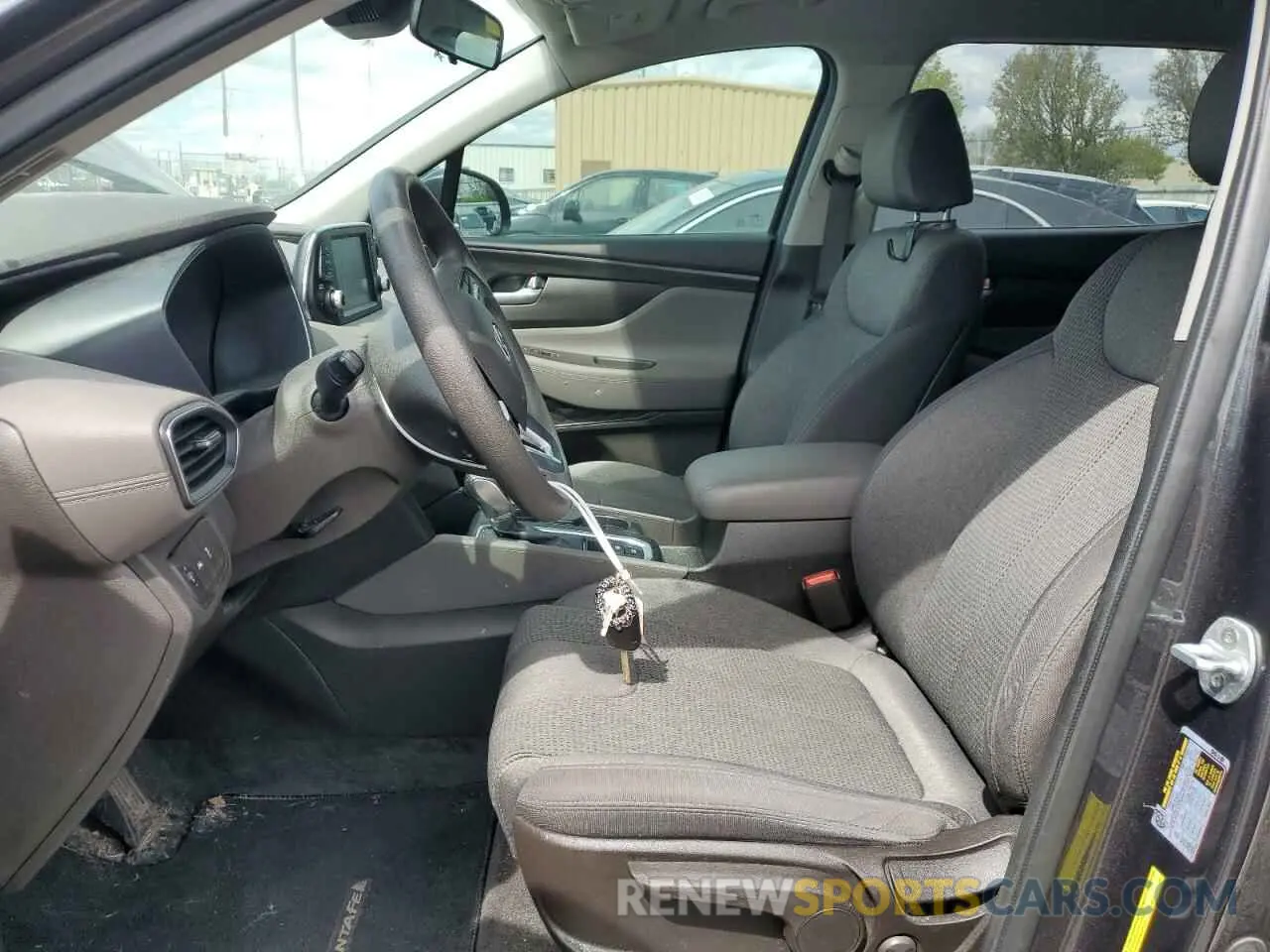 7 Photograph of a damaged car 5NMS23AD2LH184643 HYUNDAI SANTA FE 2020