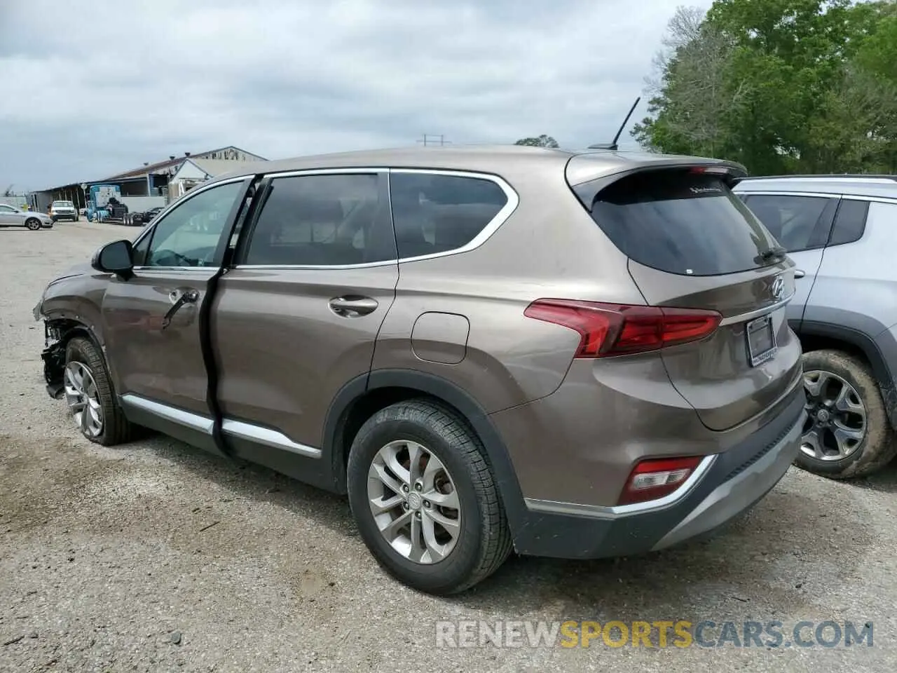 2 Photograph of a damaged car 5NMS23AD2LH218385 HYUNDAI SANTA FE 2020