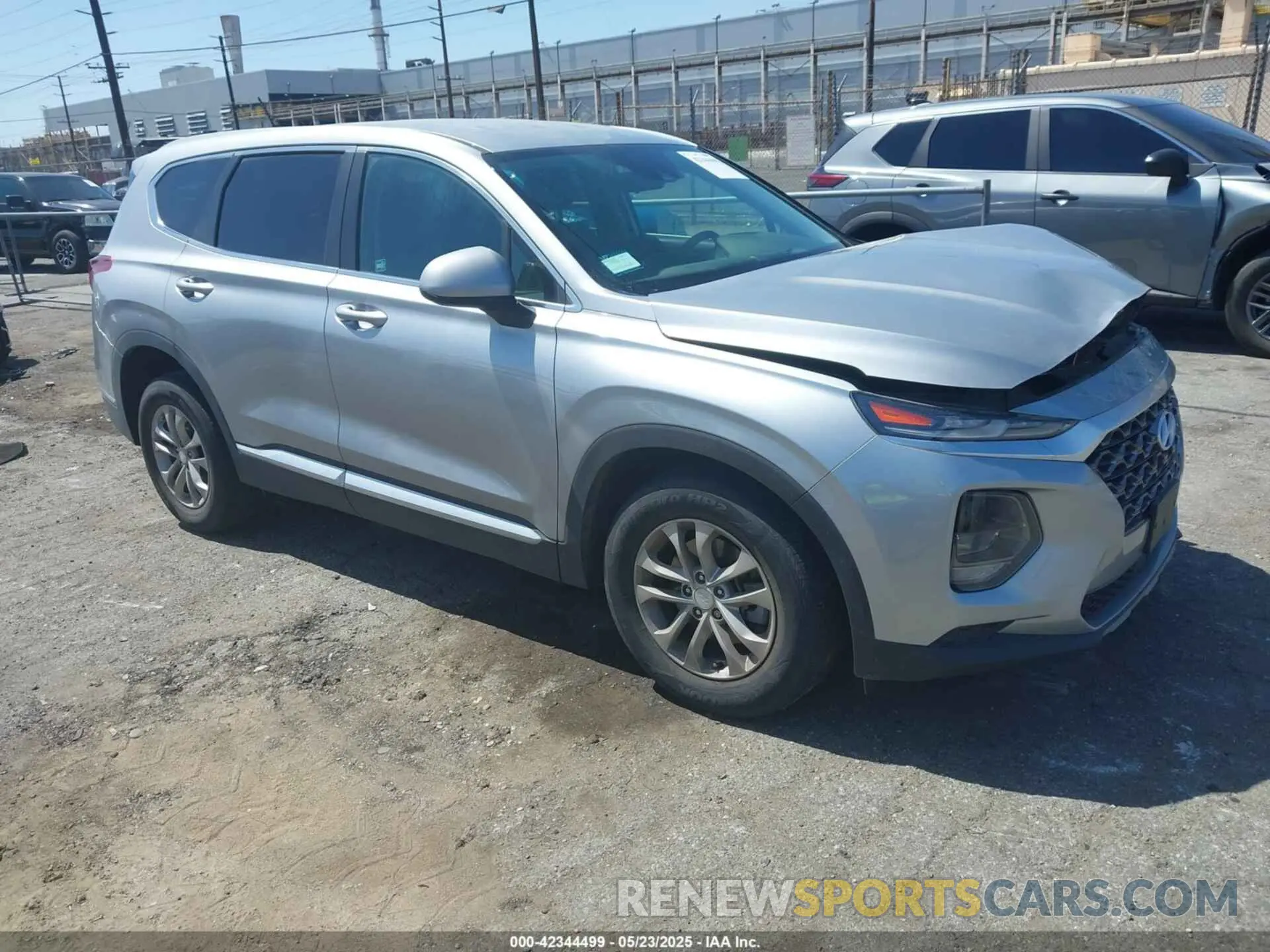 1 Photograph of a damaged car 5NMS23AD2LH220153 HYUNDAI SANTA FE 2020