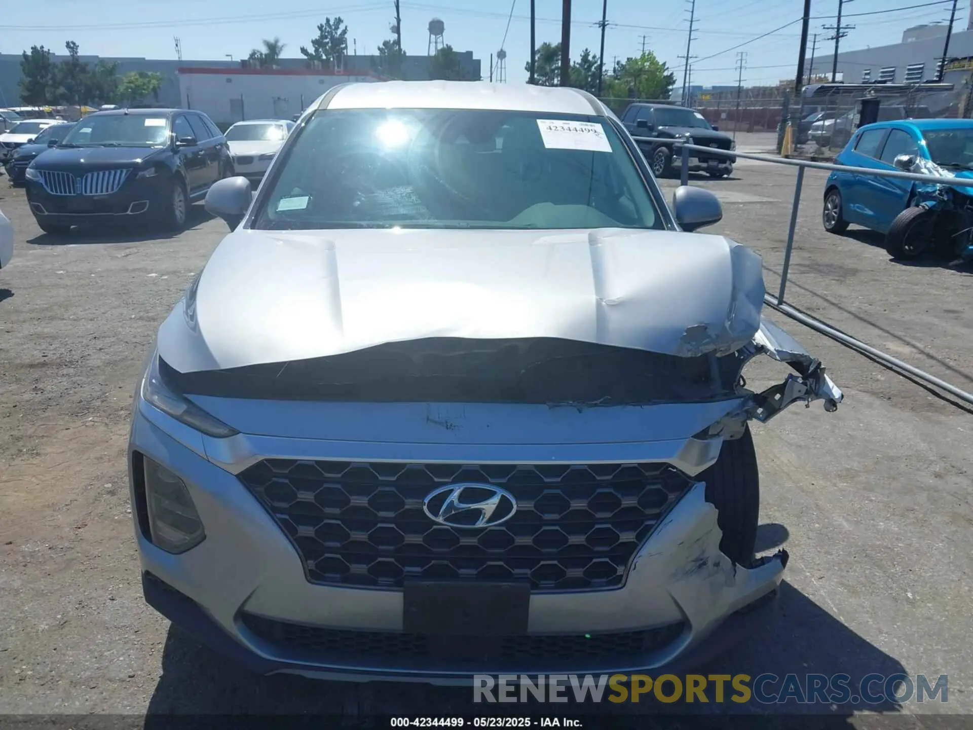 13 Photograph of a damaged car 5NMS23AD2LH220153 HYUNDAI SANTA FE 2020