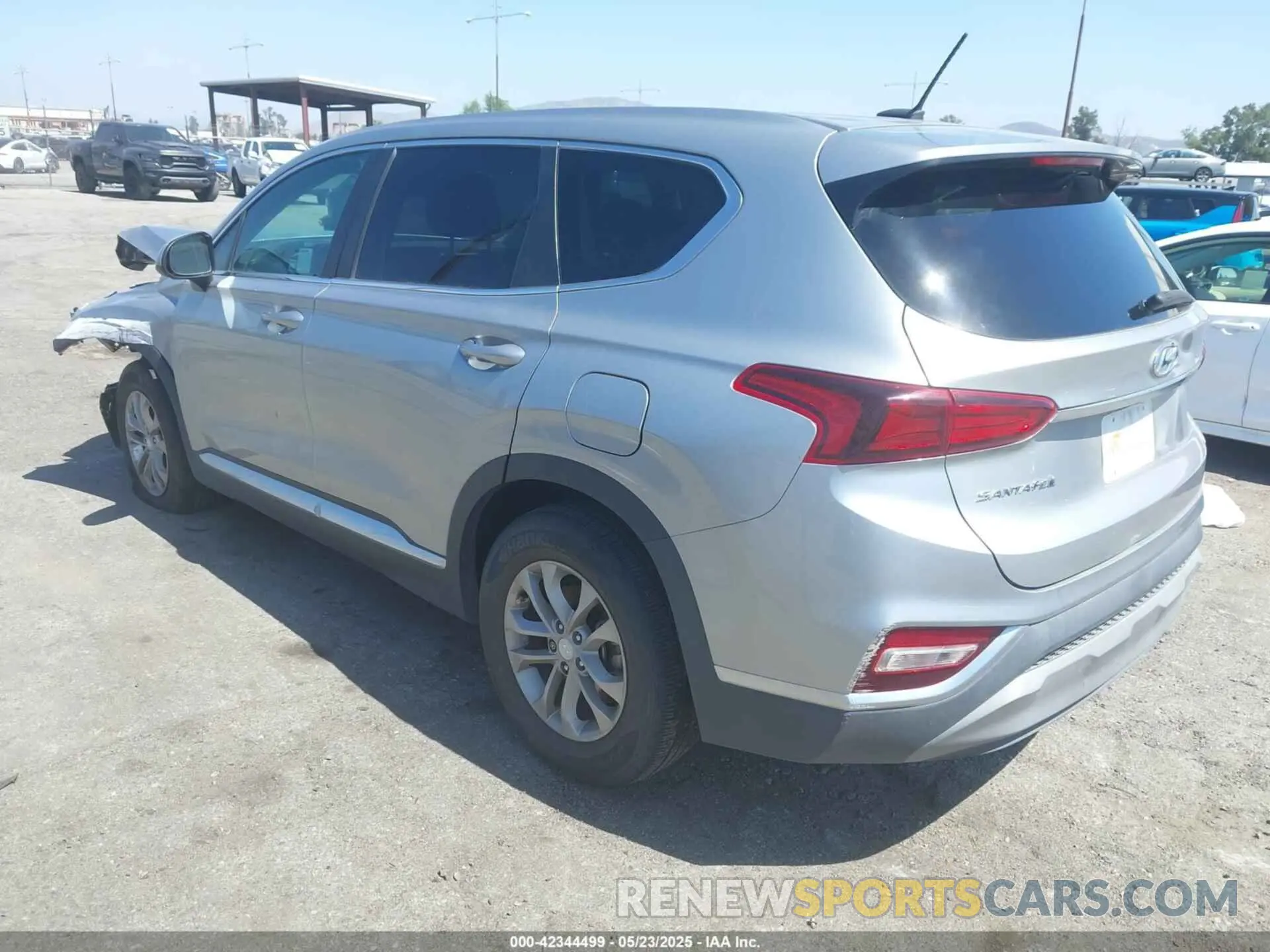 3 Photograph of a damaged car 5NMS23AD2LH220153 HYUNDAI SANTA FE 2020