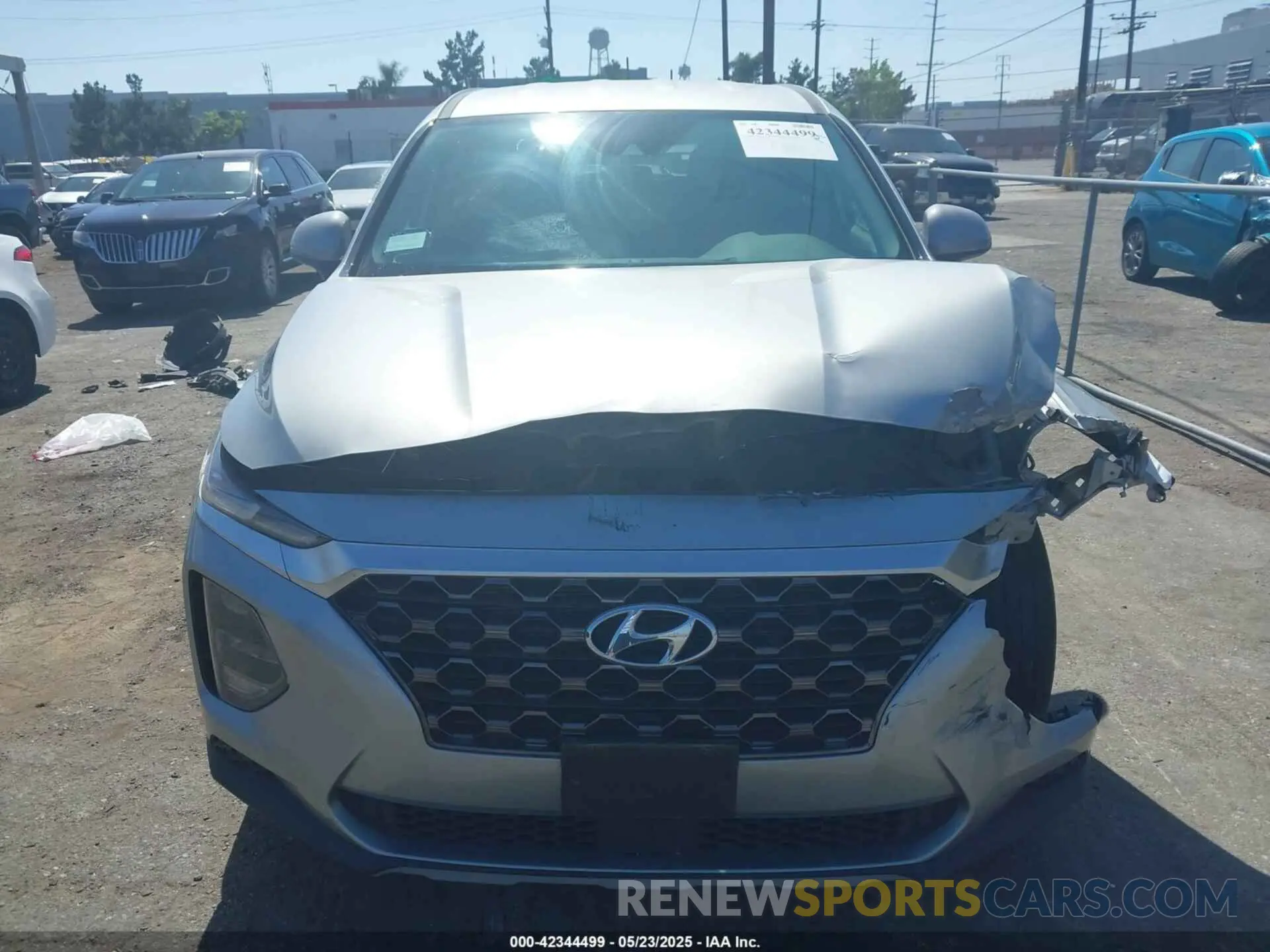 6 Photograph of a damaged car 5NMS23AD2LH220153 HYUNDAI SANTA FE 2020