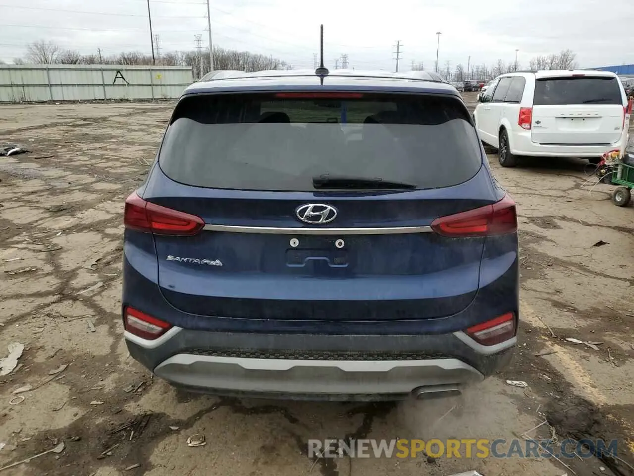 6 Photograph of a damaged car 5NMS23AD2LH277727 HYUNDAI SANTA FE 2020
