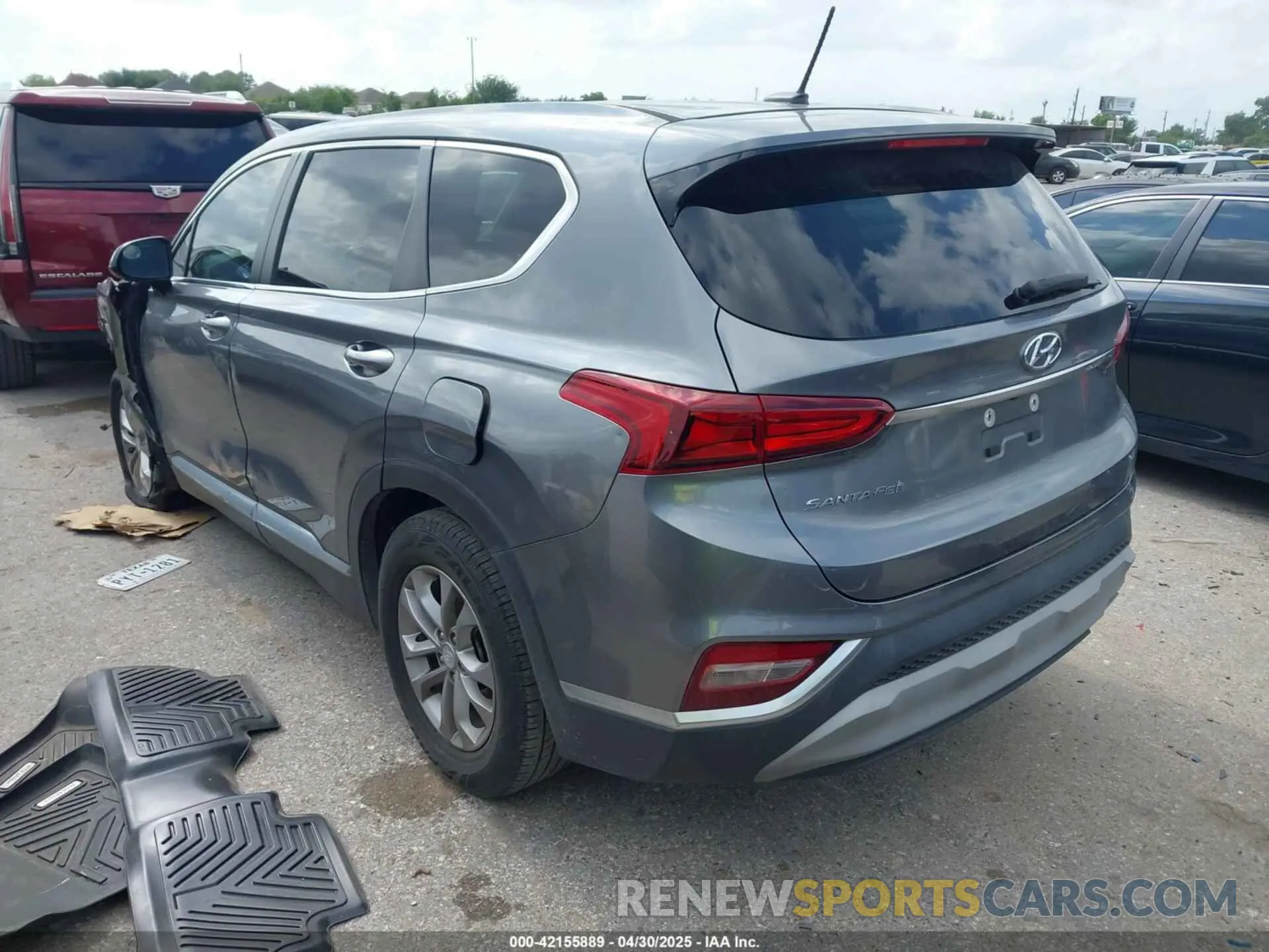 3 Photograph of a damaged car 5NMS23AD3LH155930 HYUNDAI SANTA FE 2020