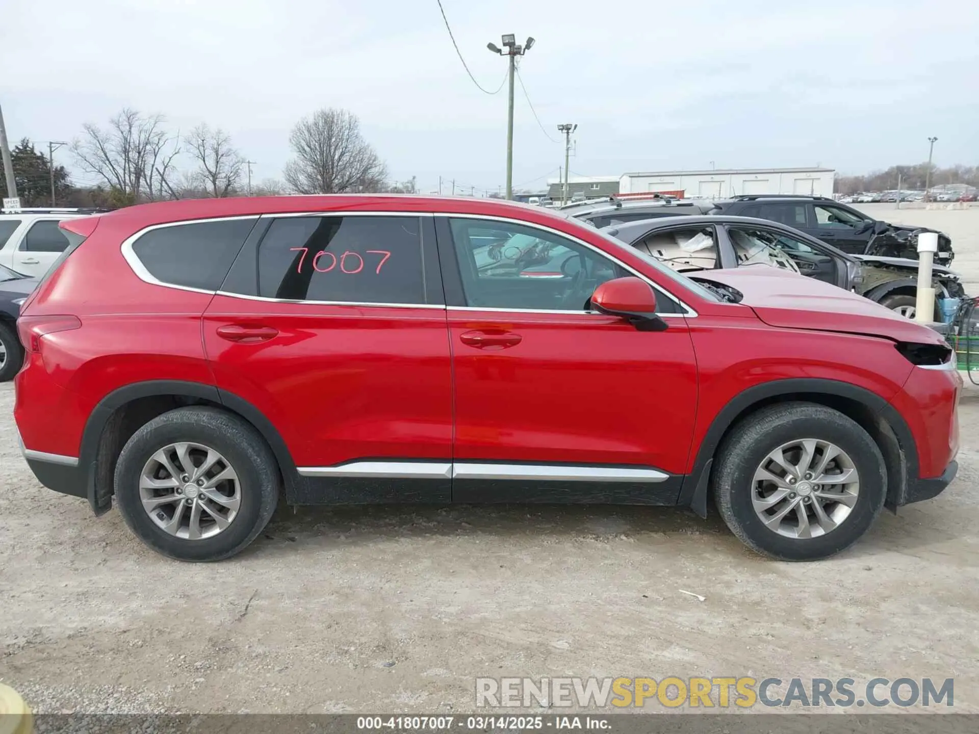 13 Photograph of a damaged car 5NMS23AD3LH254523 HYUNDAI SANTA FE 2020