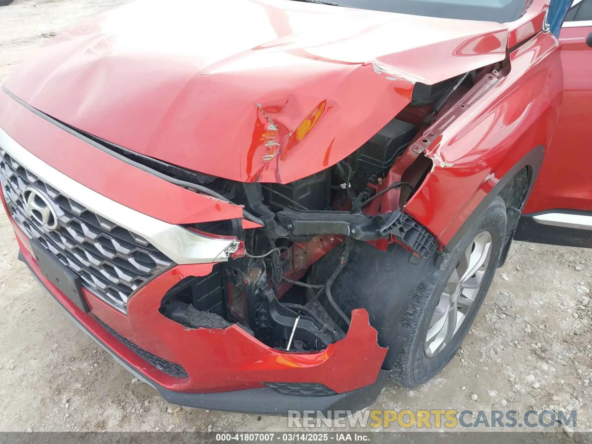 6 Photograph of a damaged car 5NMS23AD3LH254523 HYUNDAI SANTA FE 2020