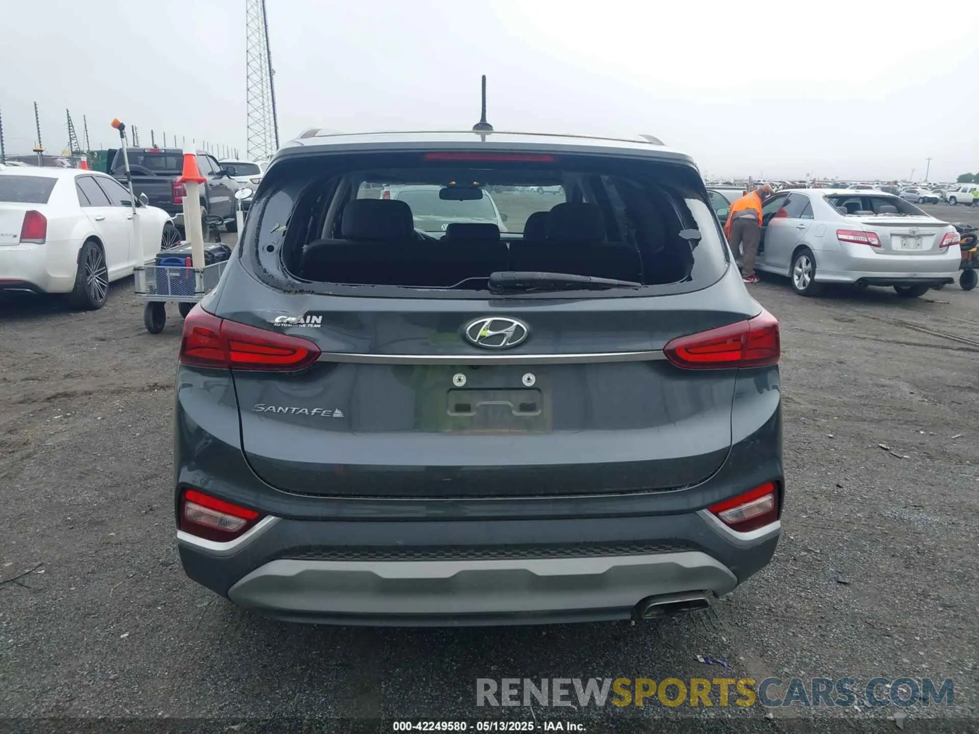 16 Photograph of a damaged car 5NMS23AD3LH261343 HYUNDAI SANTA FE 2020