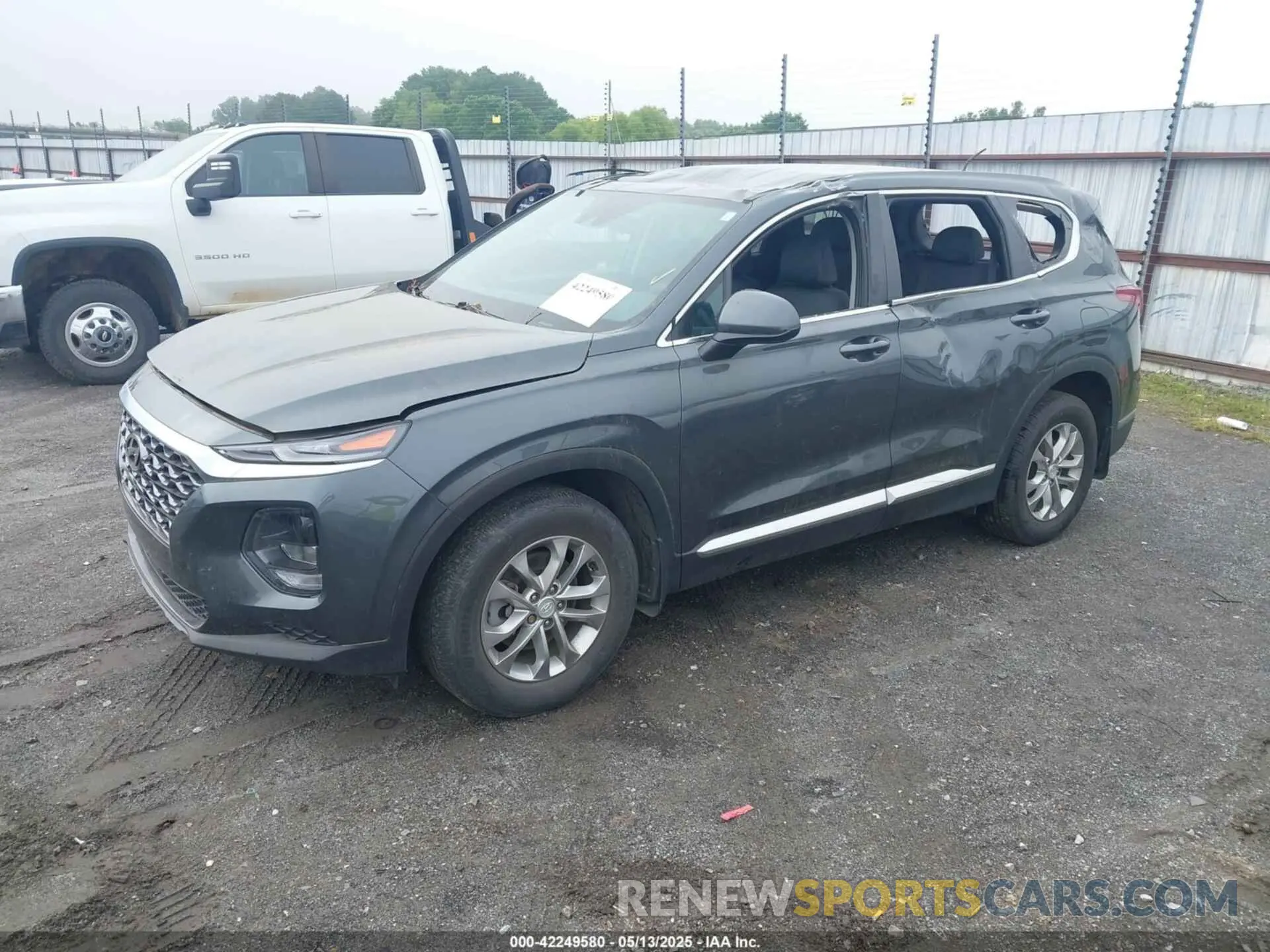 2 Photograph of a damaged car 5NMS23AD3LH261343 HYUNDAI SANTA FE 2020