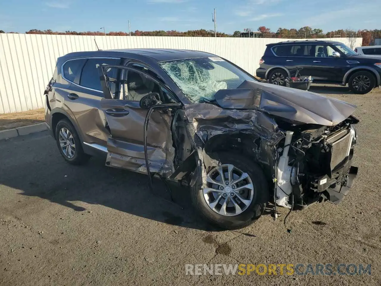 4 Photograph of a damaged car 5NMS23AD4LH180853 HYUNDAI SANTA FE 2020