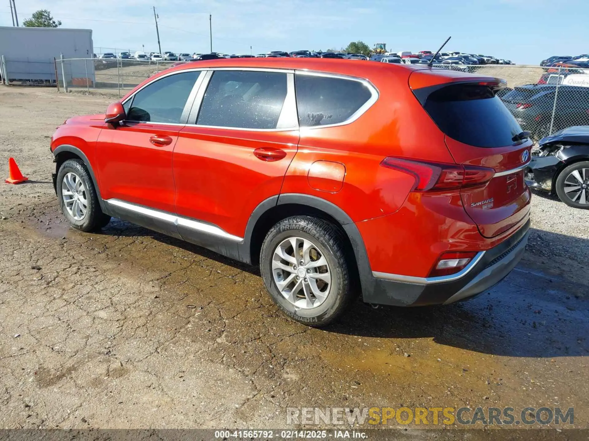 3 Photograph of a damaged car 5NMS23AD4LH229257 HYUNDAI SANTA FE 2020