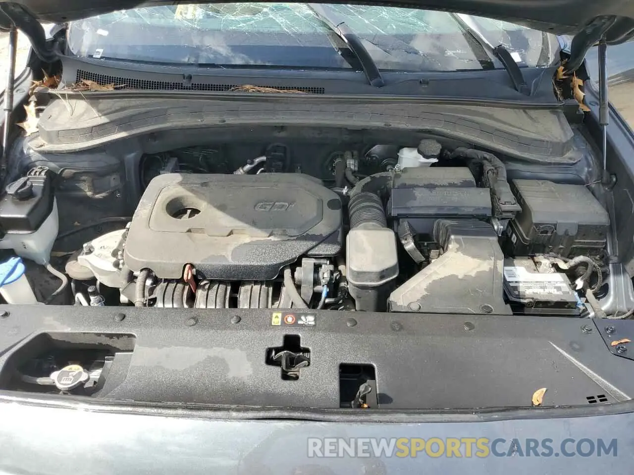 11 Photograph of a damaged car 5NMS23AD4LH260136 HYUNDAI SANTA FE 2020