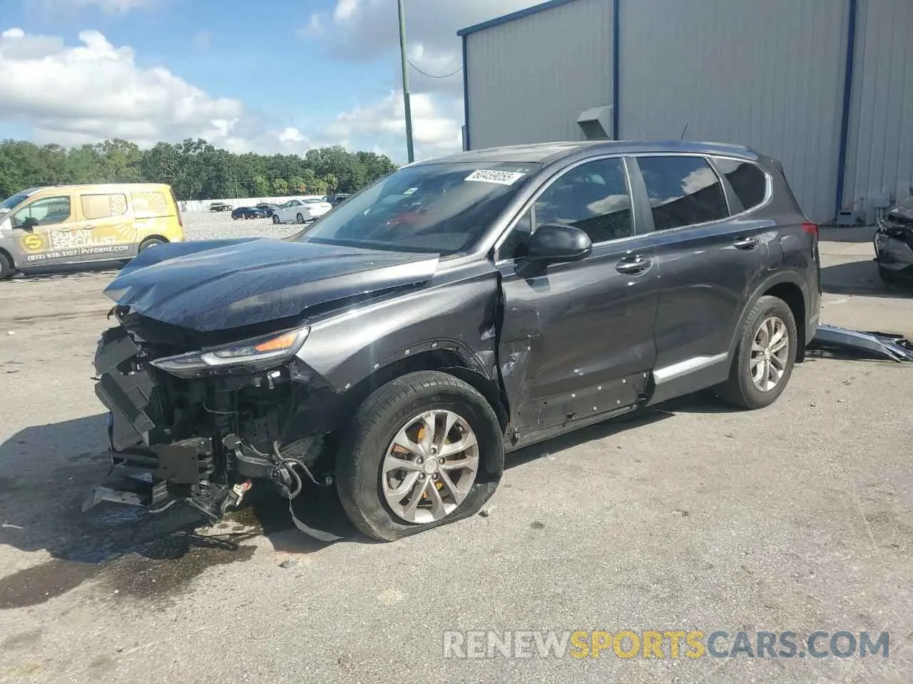 1 Photograph of a damaged car 5NMS23AD4LH280497 HYUNDAI SANTA FE 2020