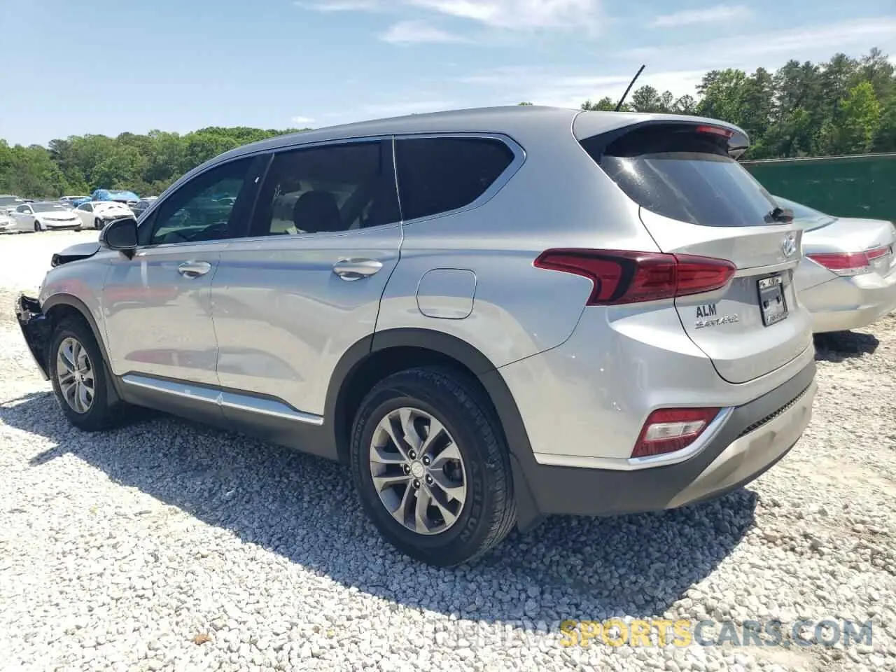 2 Photograph of a damaged car 5NMS23AD4LH280614 HYUNDAI SANTA FE 2020