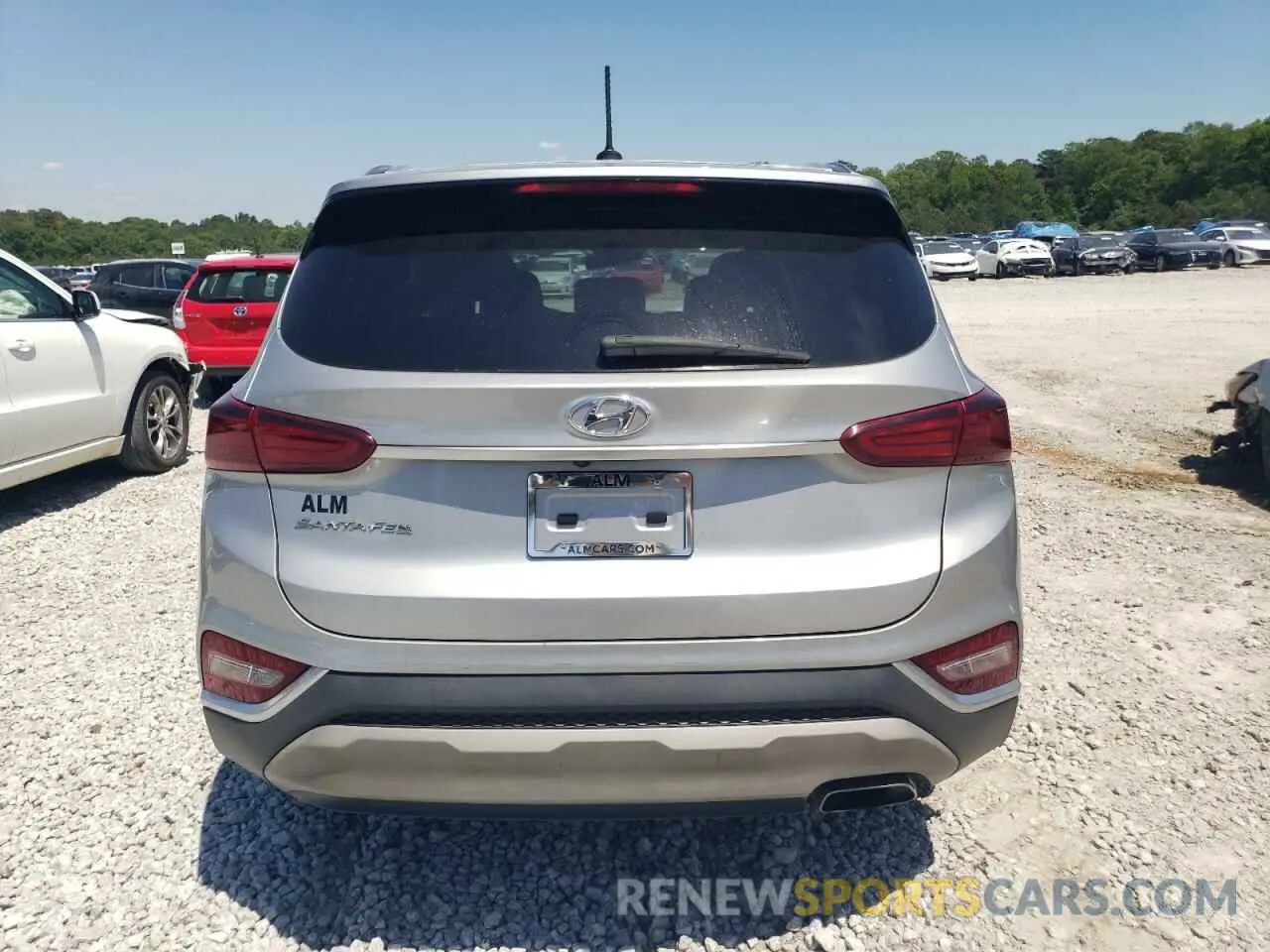 6 Photograph of a damaged car 5NMS23AD4LH280614 HYUNDAI SANTA FE 2020