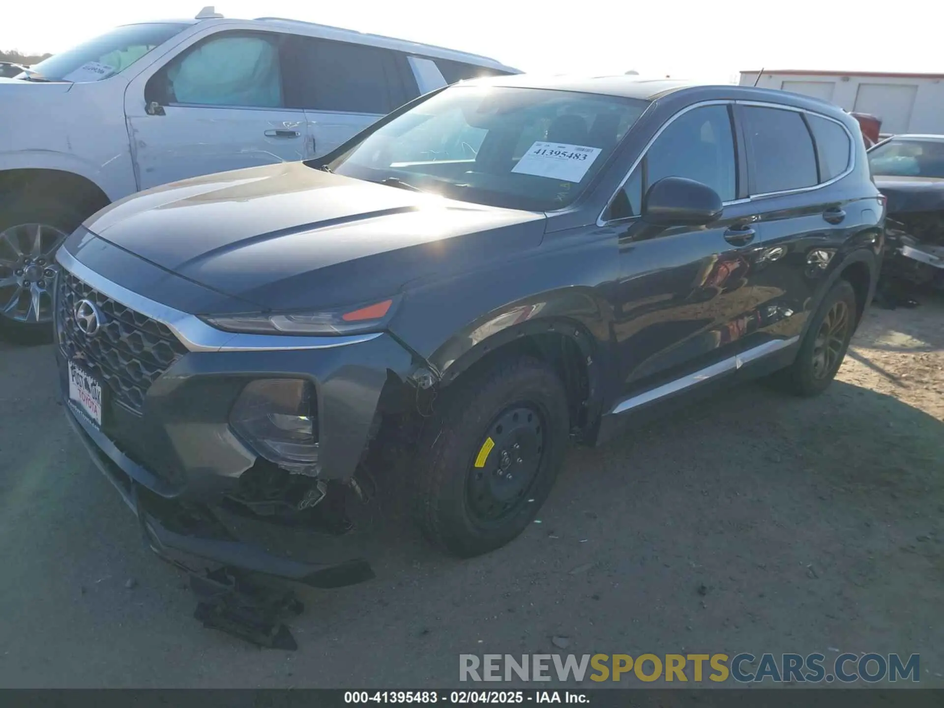 2 Photograph of a damaged car 5NMS23AD5LH180568 HYUNDAI SANTA FE 2020