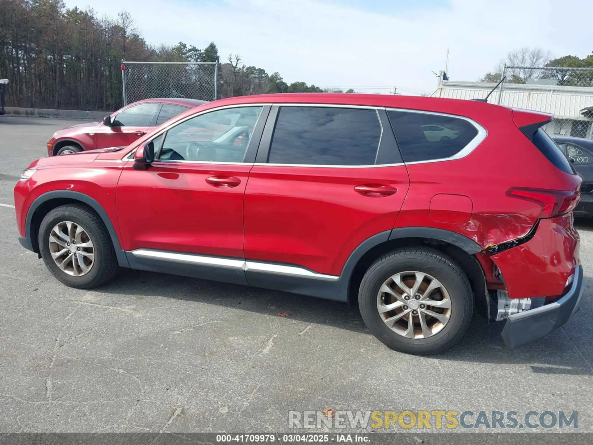 14 Photograph of a damaged car 5NMS23AD5LH216758 HYUNDAI SANTA FE 2020