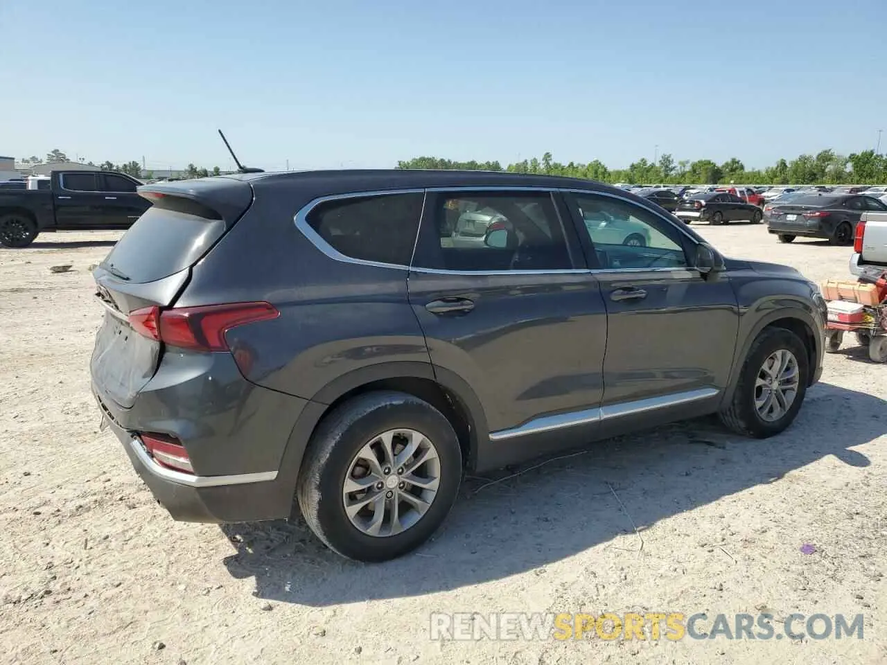 3 Photograph of a damaged car 5NMS23AD5LH221796 HYUNDAI SANTA FE 2020