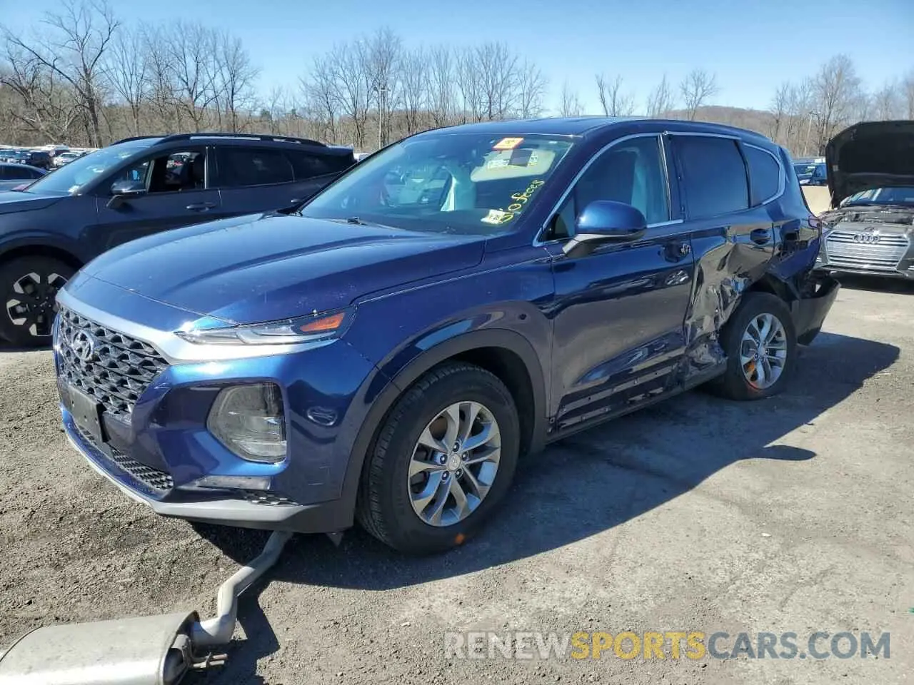 1 Photograph of a damaged car 5NMS23AD5LH255320 HYUNDAI SANTA FE 2020