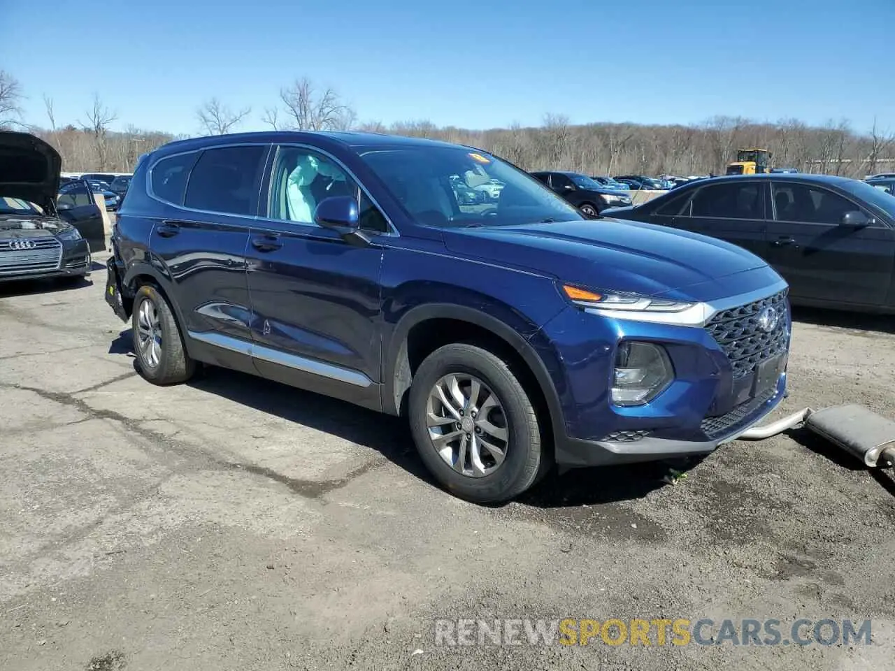 4 Photograph of a damaged car 5NMS23AD5LH255320 HYUNDAI SANTA FE 2020