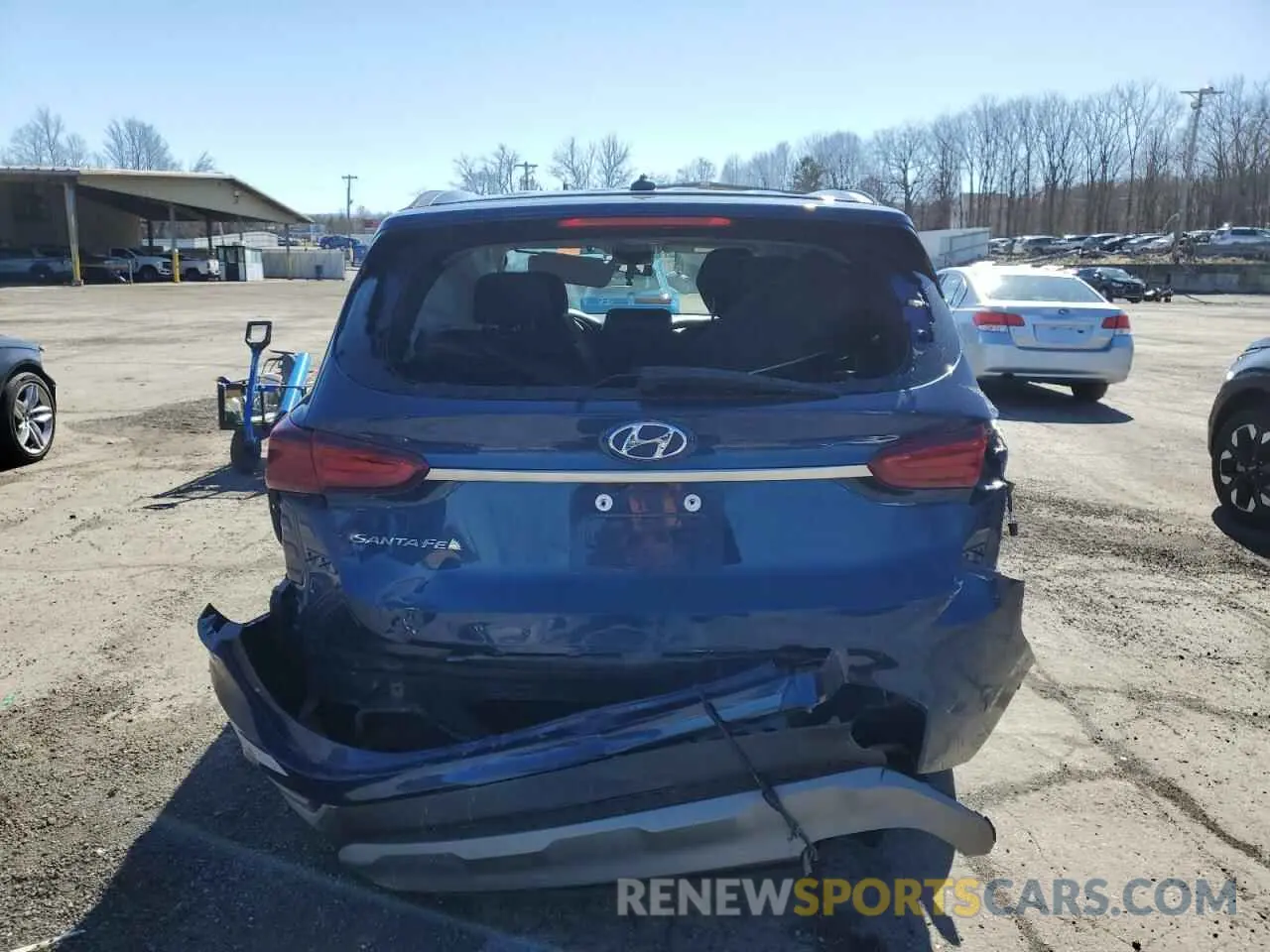 6 Photograph of a damaged car 5NMS23AD5LH255320 HYUNDAI SANTA FE 2020