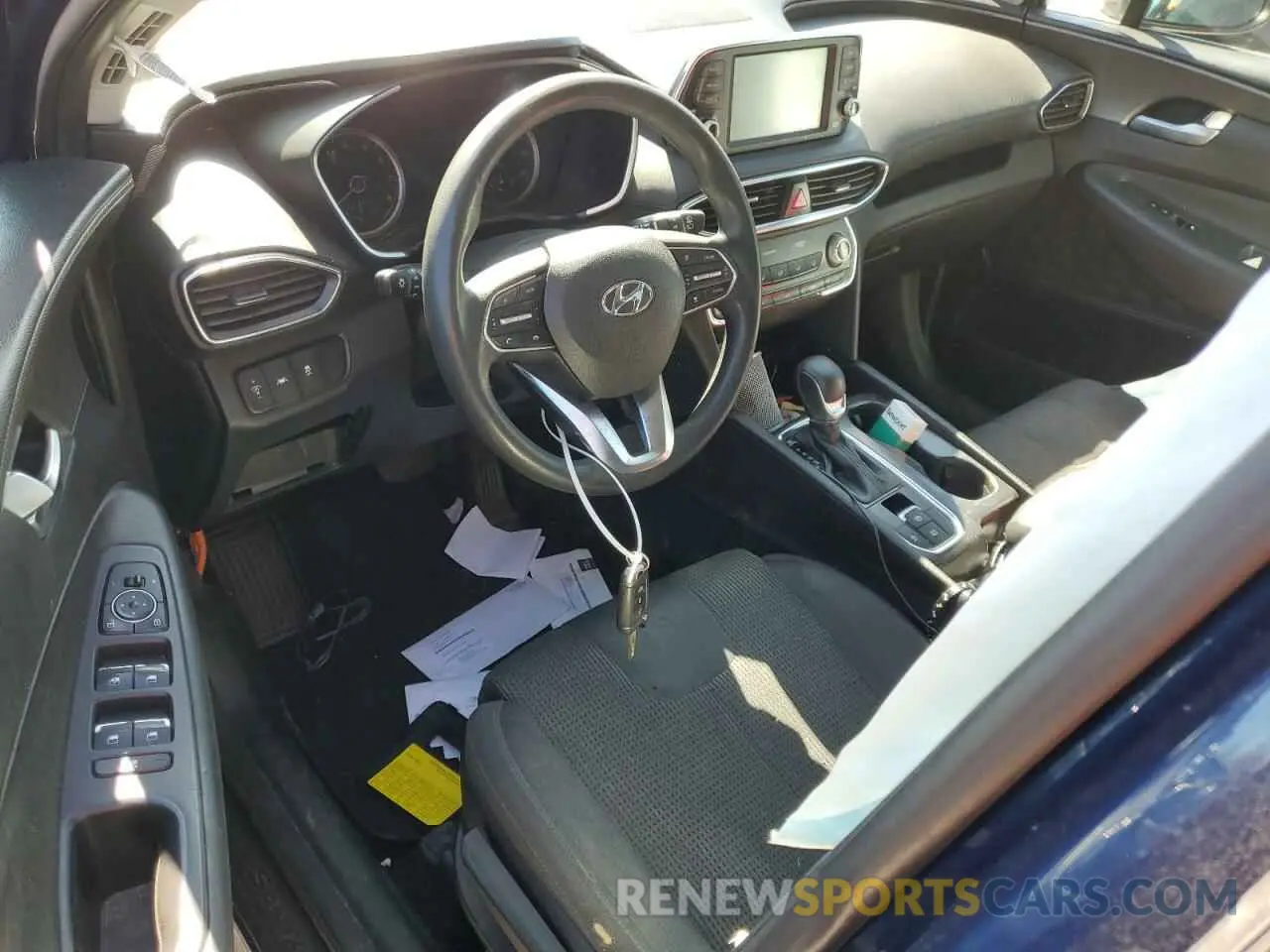 8 Photograph of a damaged car 5NMS23AD5LH255320 HYUNDAI SANTA FE 2020