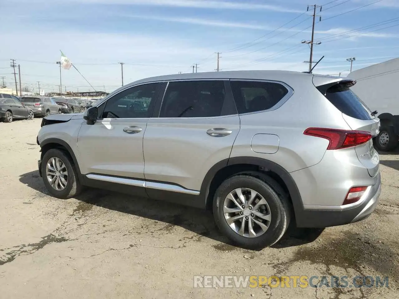2 Photograph of a damaged car 5NMS23AD5LH278533 HYUNDAI SANTA FE 2020
