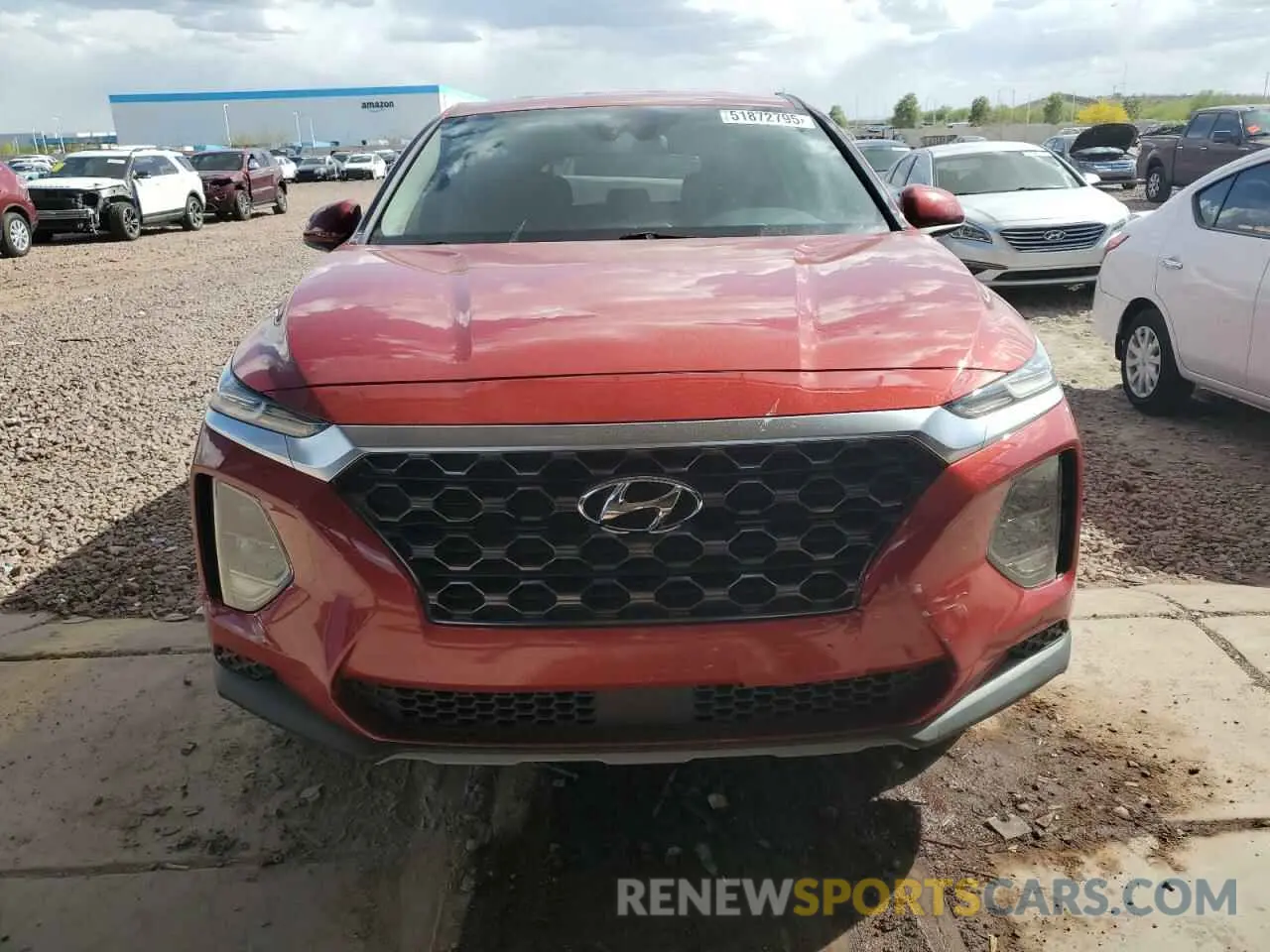 5 Photograph of a damaged car 5NMS23AD6LH167828 HYUNDAI SANTA FE 2020