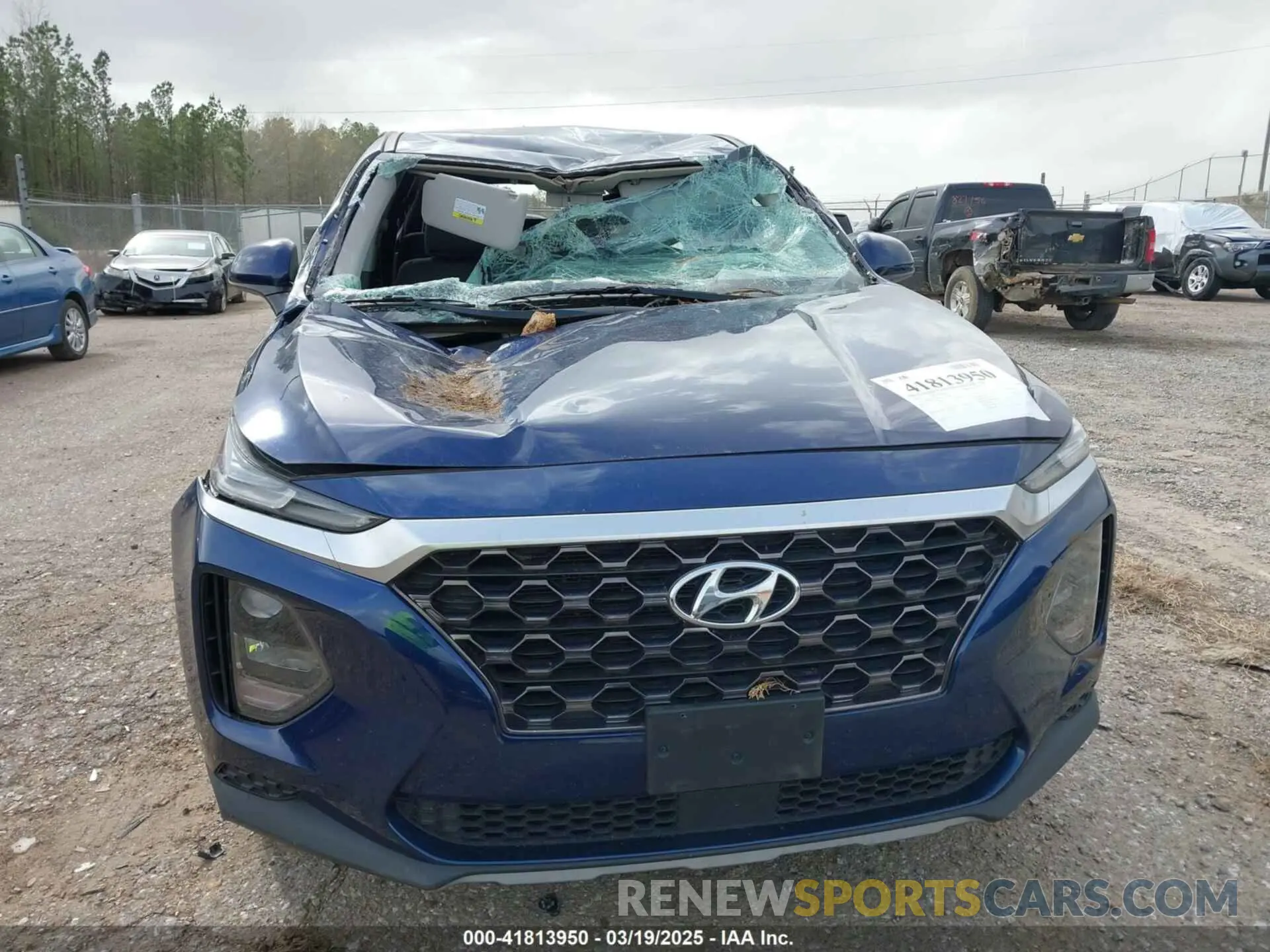 13 Photograph of a damaged car 5NMS23AD6LH174584 HYUNDAI SANTA FE 2020
