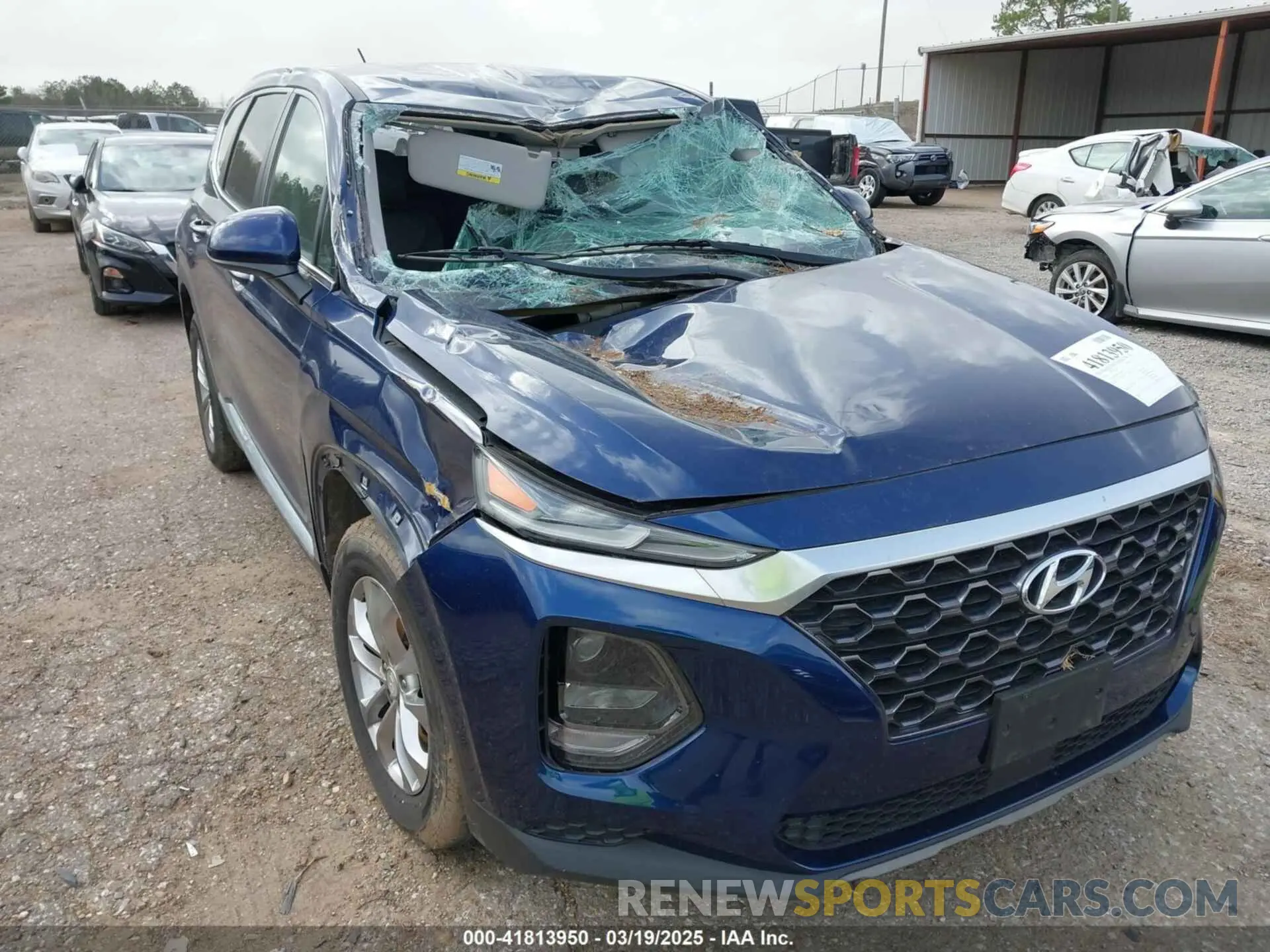6 Photograph of a damaged car 5NMS23AD6LH174584 HYUNDAI SANTA FE 2020