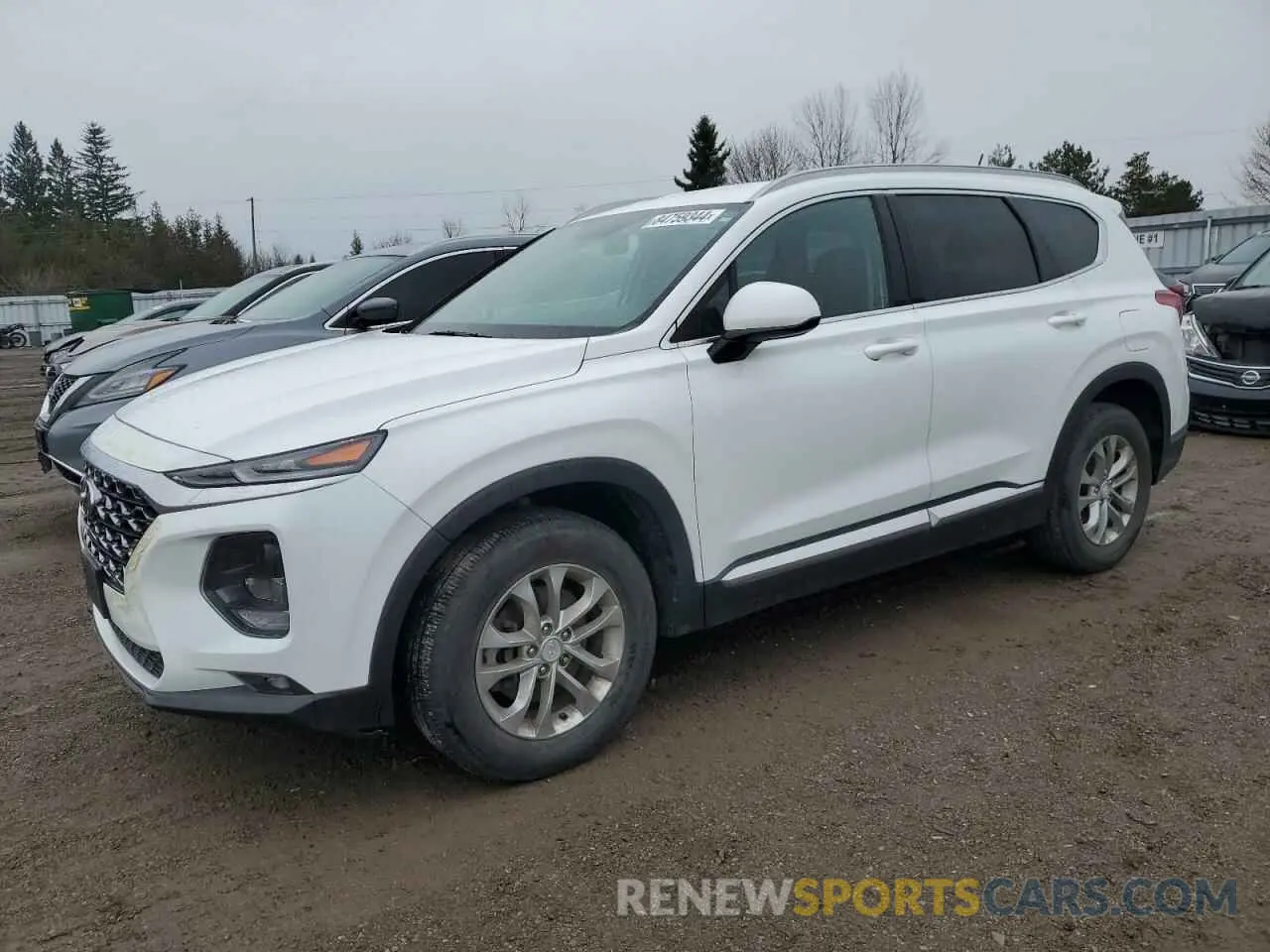 1 Photograph of a damaged car 5NMS23AD6LH276659 HYUNDAI SANTA FE 2020