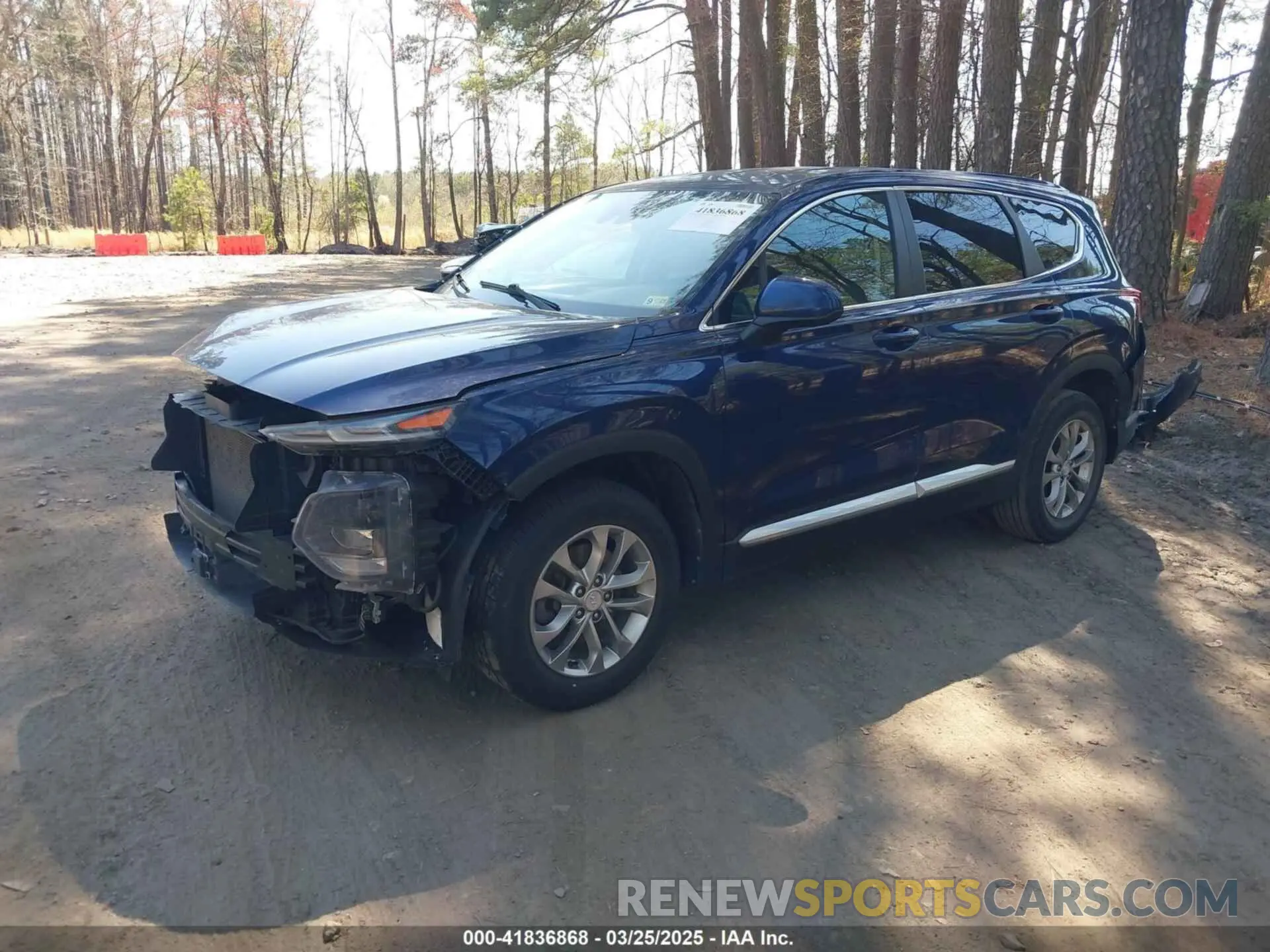 2 Photograph of a damaged car 5NMS23AD7LH137155 HYUNDAI SANTA FE 2020