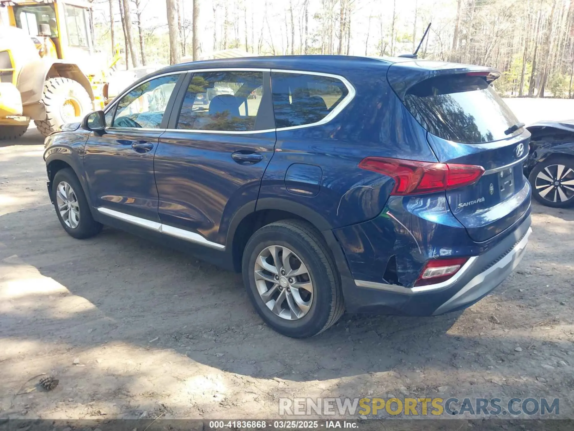 3 Photograph of a damaged car 5NMS23AD7LH137155 HYUNDAI SANTA FE 2020