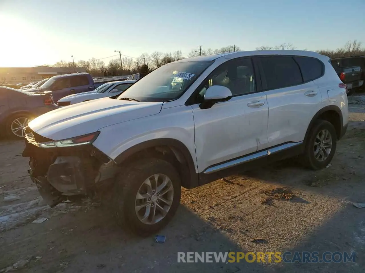 1 Photograph of a damaged car 5NMS23AD7LH177669 HYUNDAI SANTA FE 2020
