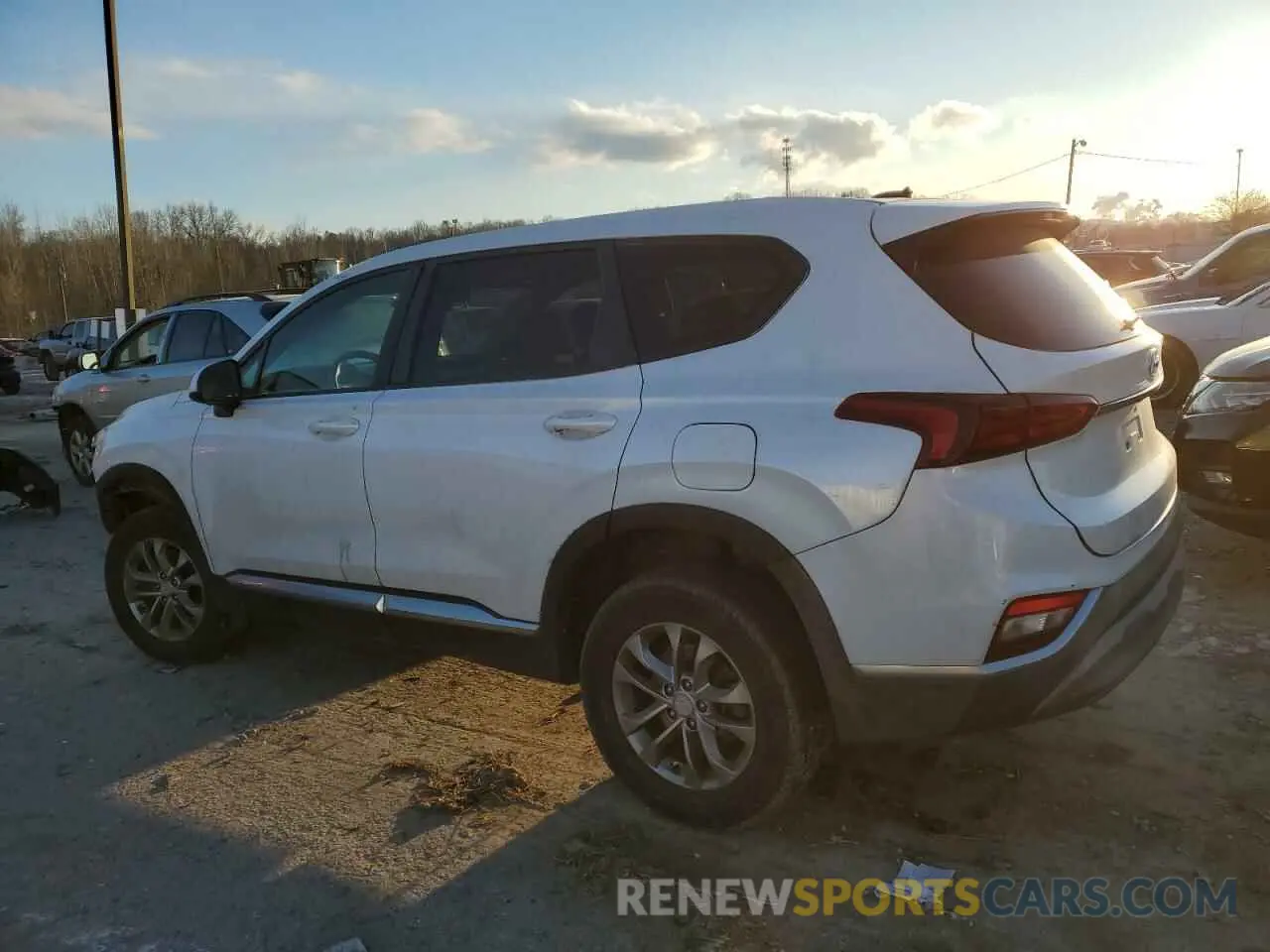 2 Photograph of a damaged car 5NMS23AD7LH177669 HYUNDAI SANTA FE 2020