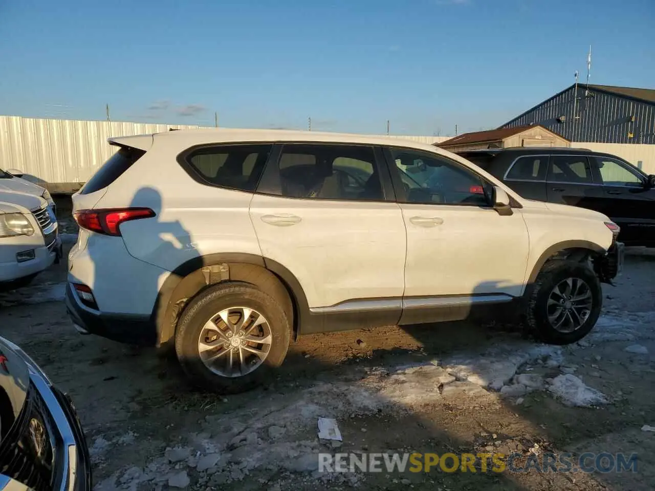 3 Photograph of a damaged car 5NMS23AD7LH177669 HYUNDAI SANTA FE 2020