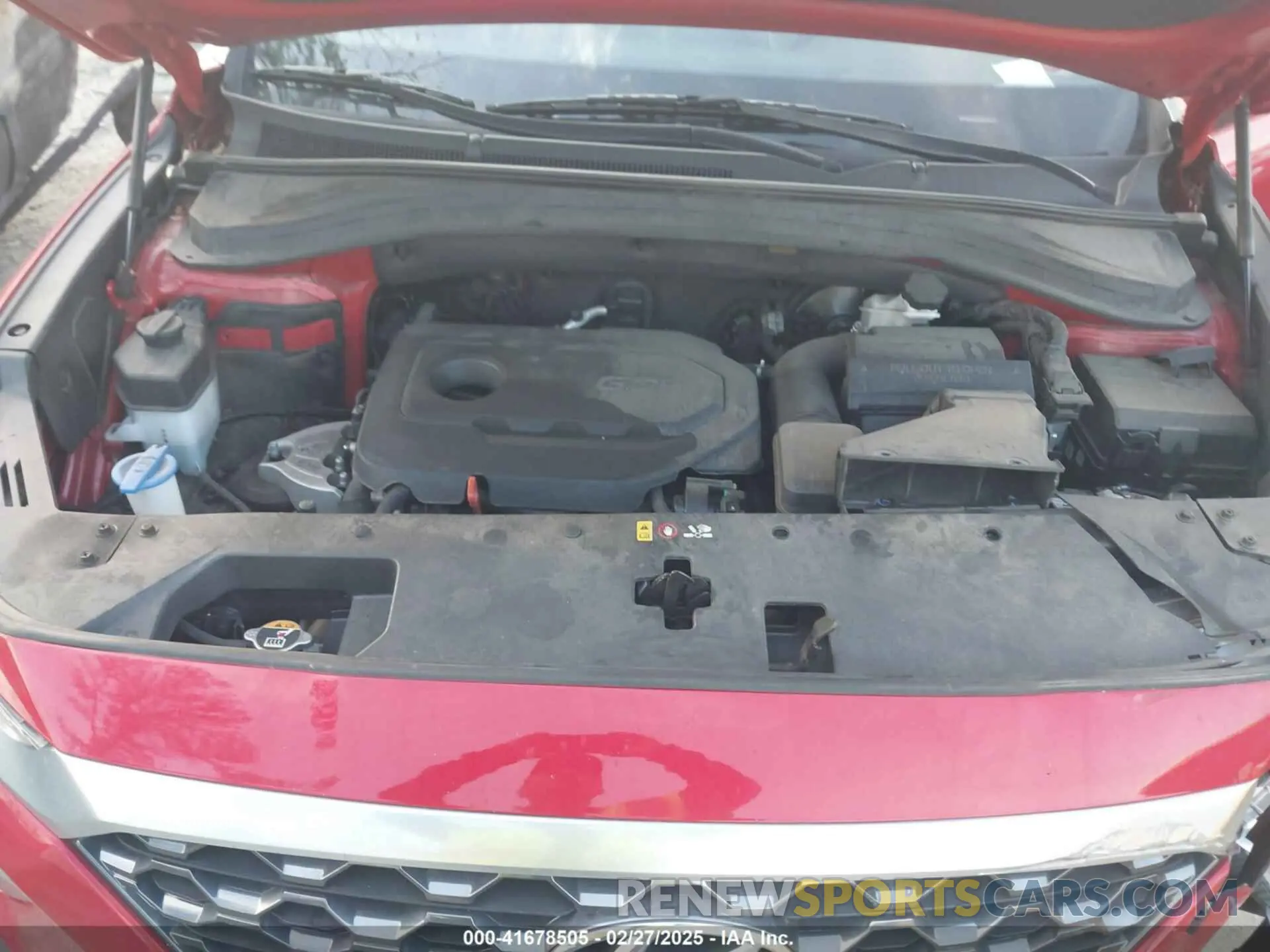 10 Photograph of a damaged car 5NMS23AD7LH269056 HYUNDAI SANTA FE 2020