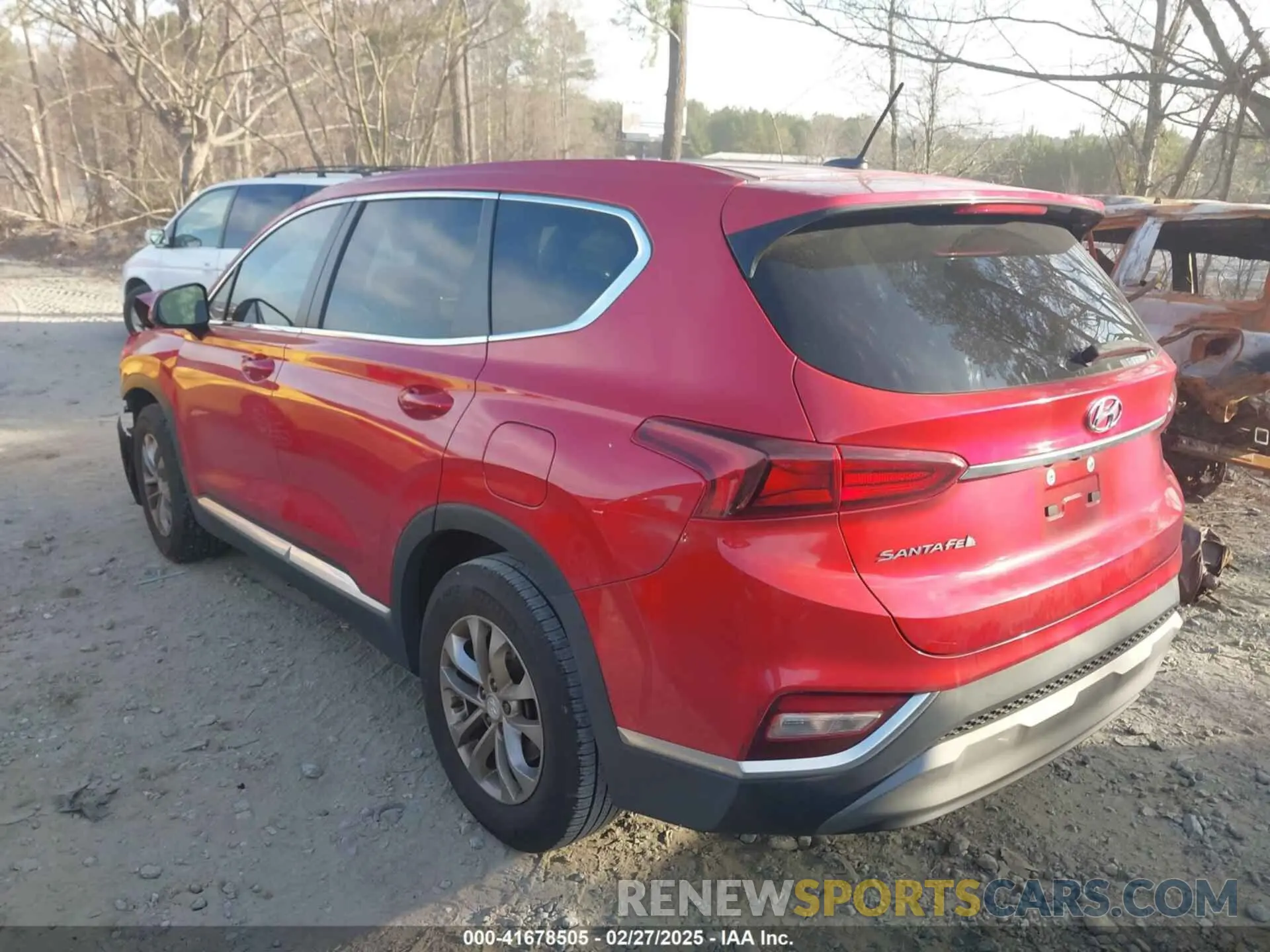 3 Photograph of a damaged car 5NMS23AD7LH269056 HYUNDAI SANTA FE 2020