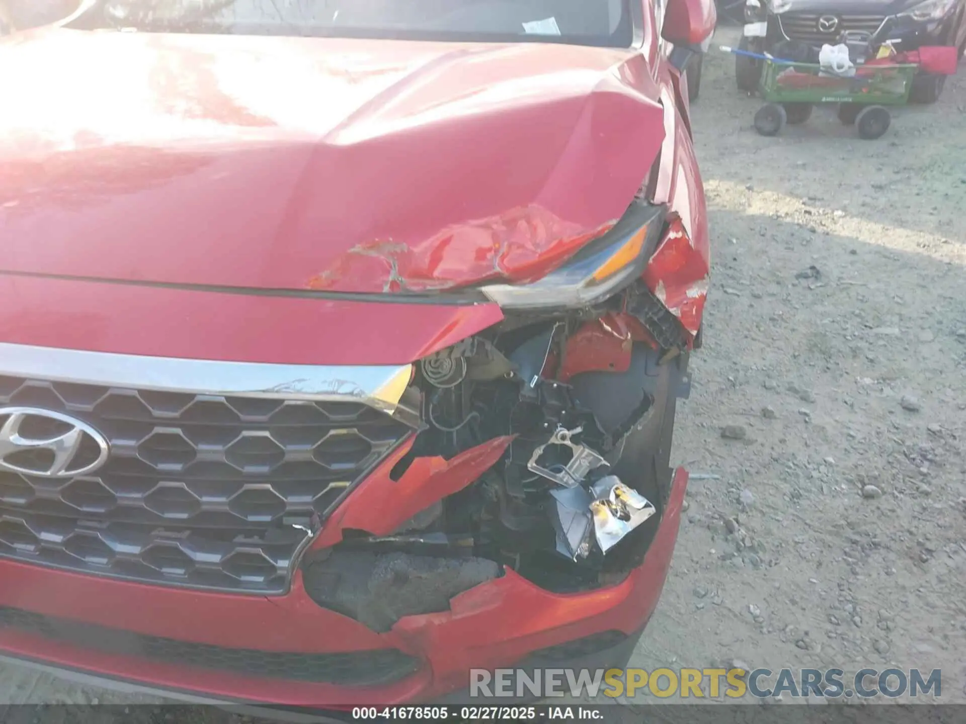 6 Photograph of a damaged car 5NMS23AD7LH269056 HYUNDAI SANTA FE 2020